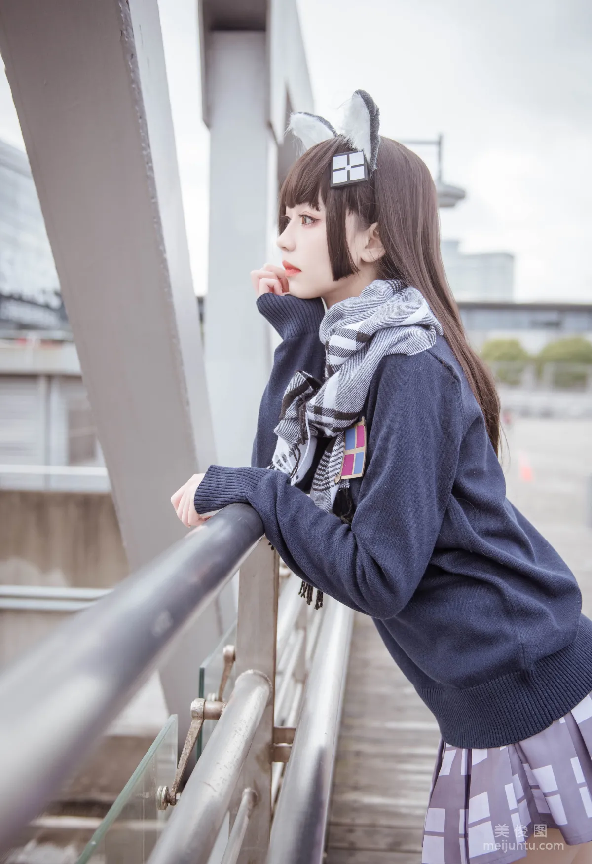 [美女Coser] 你的负卿 《95制服》 写真集8