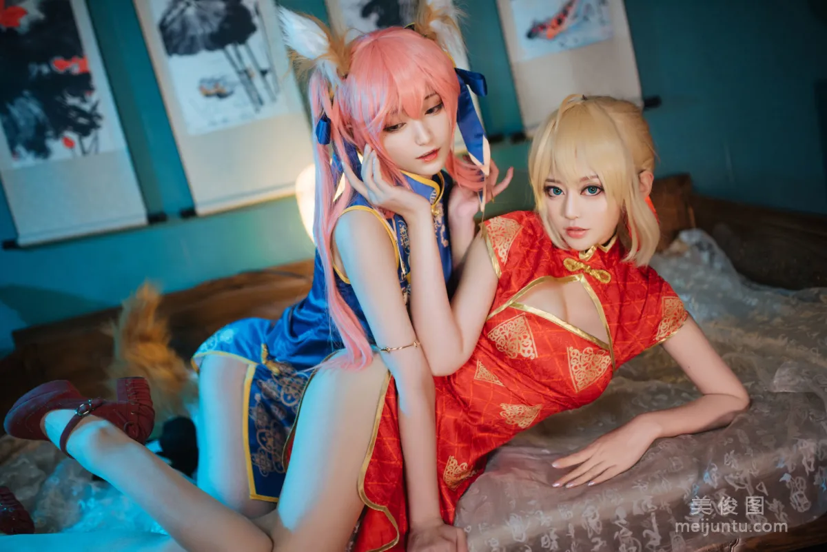 Tieban Shaogui Wu w 'Tamamo no Mae Cheongsam' Photo Set photo 8