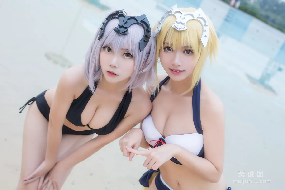 鳗鱼霏儿&大肉丸Amiee 《贞德》 写真集8