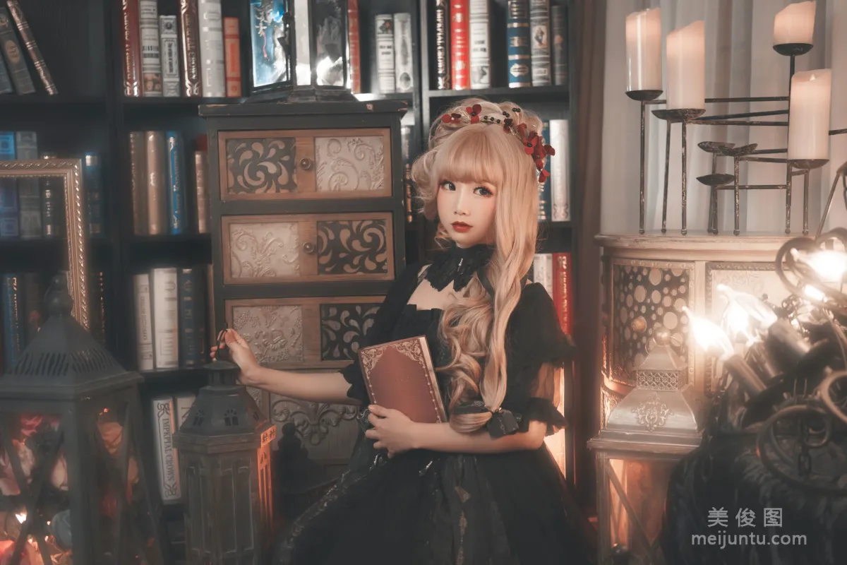 [美女Coser] 面饼仙儿 《十六夜颂歌》 写真集3