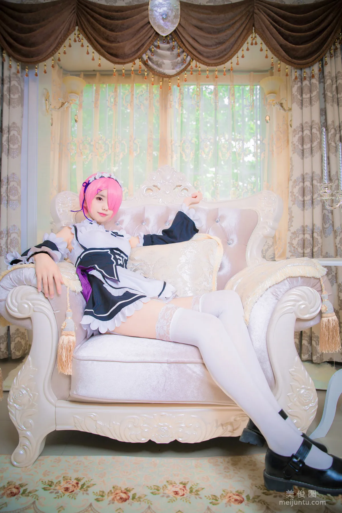 [Beauty Coser] Xiaoye Meizi w "Ram Rem (Ram, Rem)" Photo Set photo 2