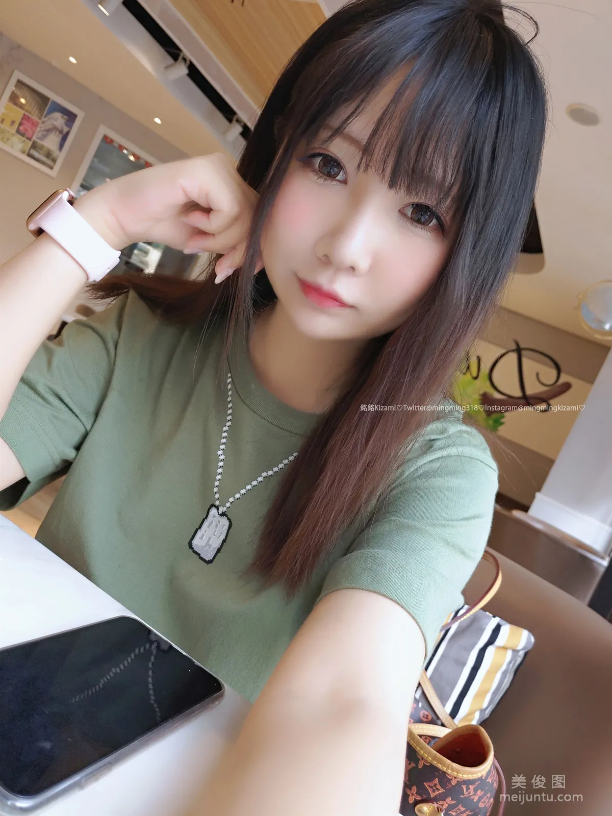 銘銘Kizami 《自撮りVol.018 居家小可爱》 写真集66