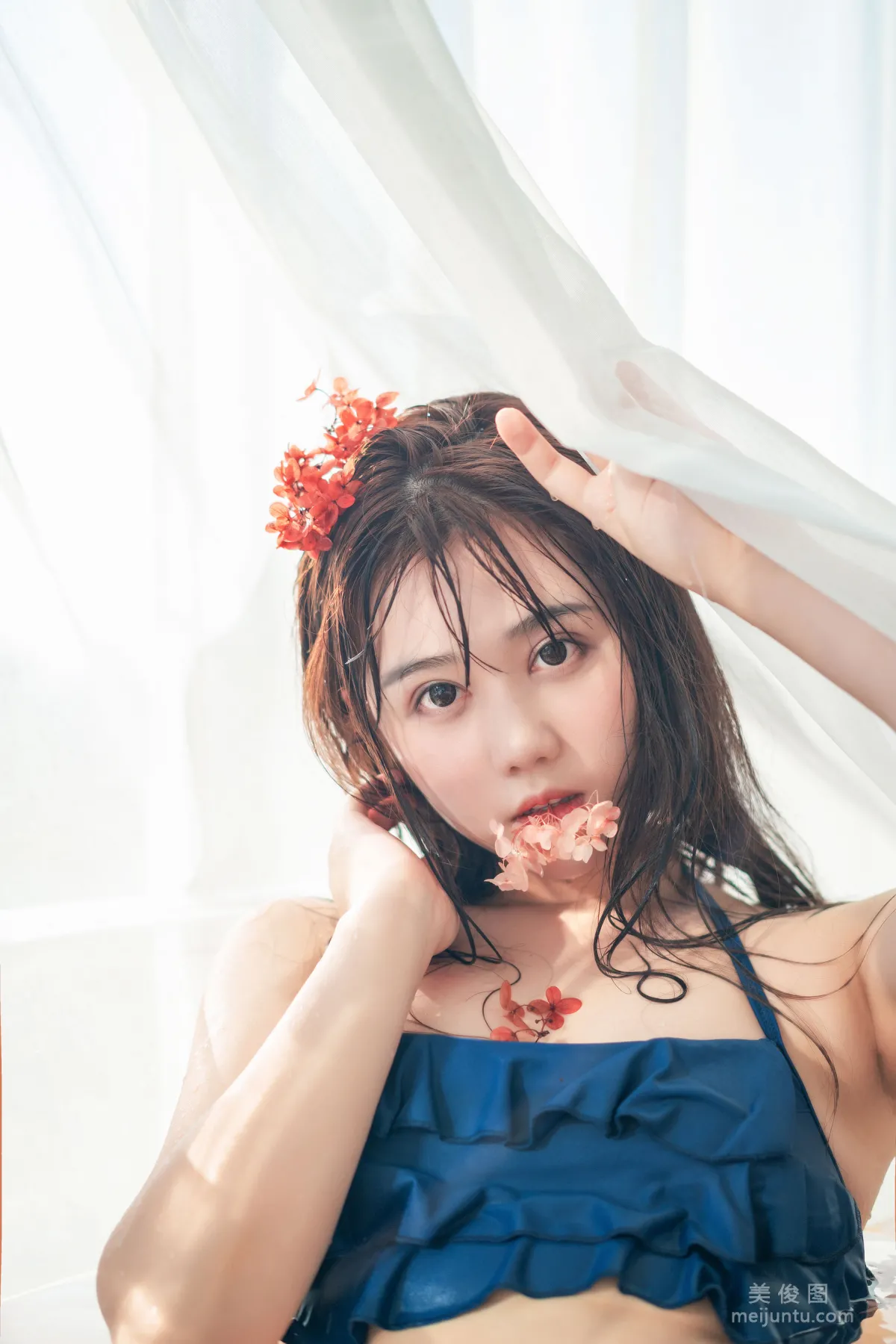 COS Girl Jing Jiang, Elopement Swimwear, Photo Set photo 9