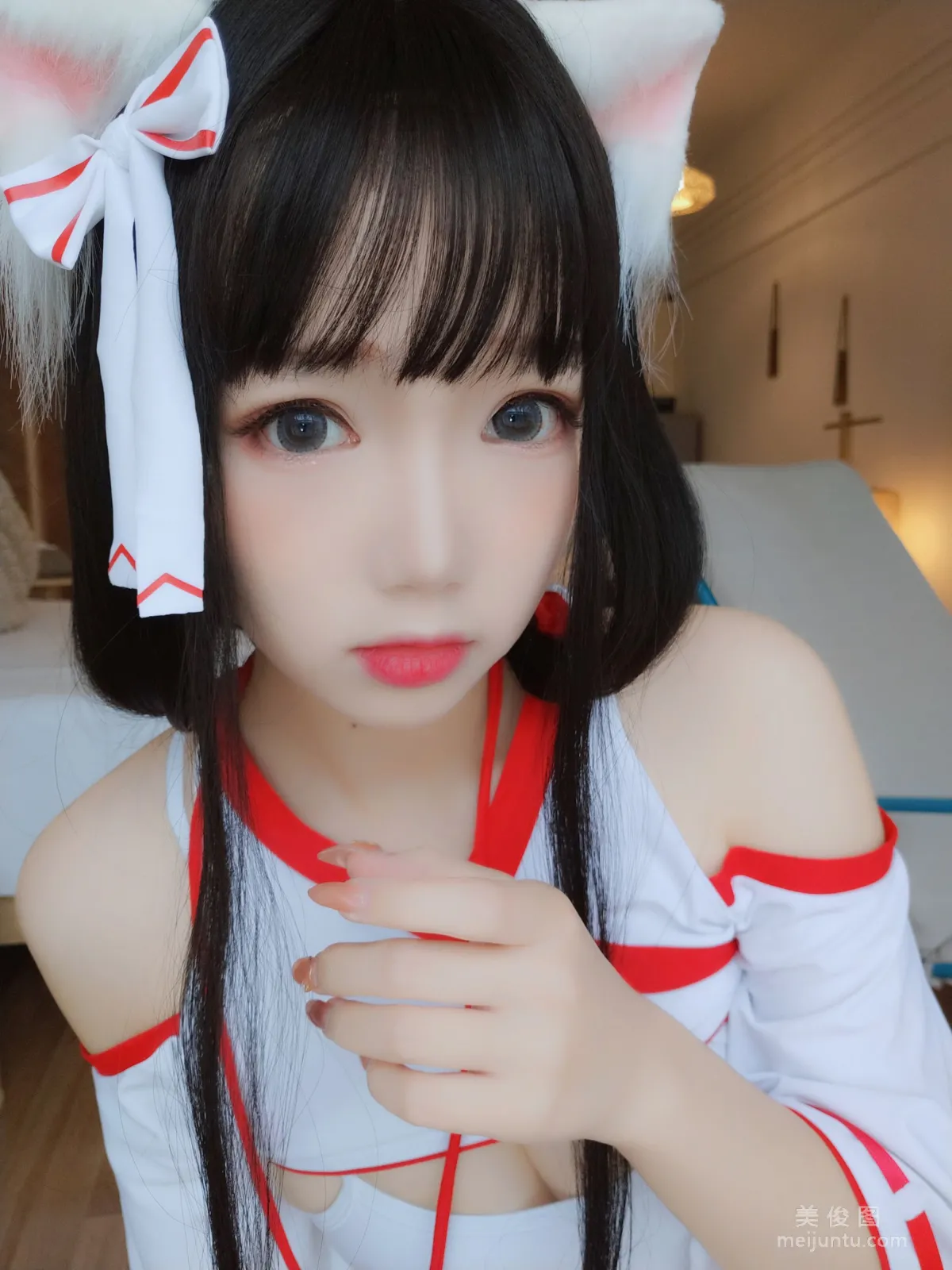 [Web Idols Coser] Xueqing Astra "Shrine Cat" Photo Set photo 77