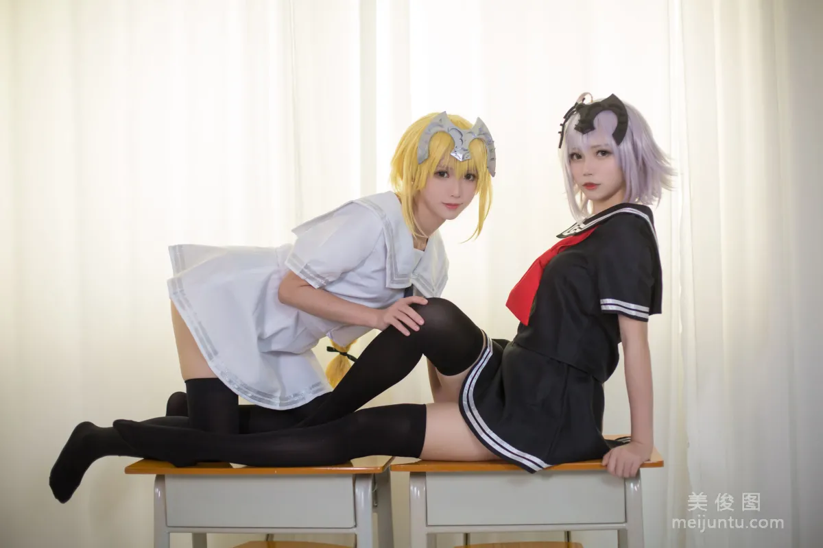 鳗鱼霏儿&大肉丸Amiee 《贞德》 写真集29