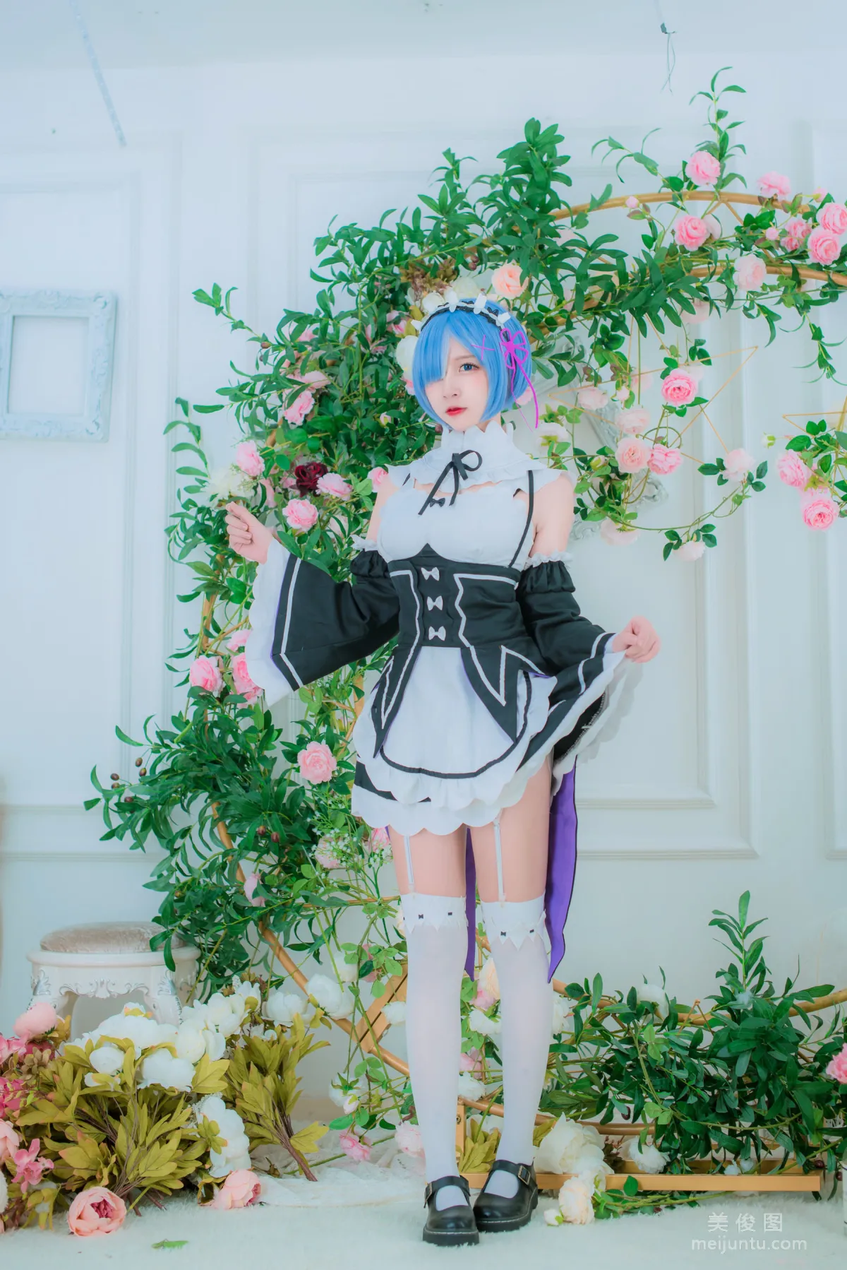 网红Coser二佐Nisa 《蕾姆女仆》 写真集18