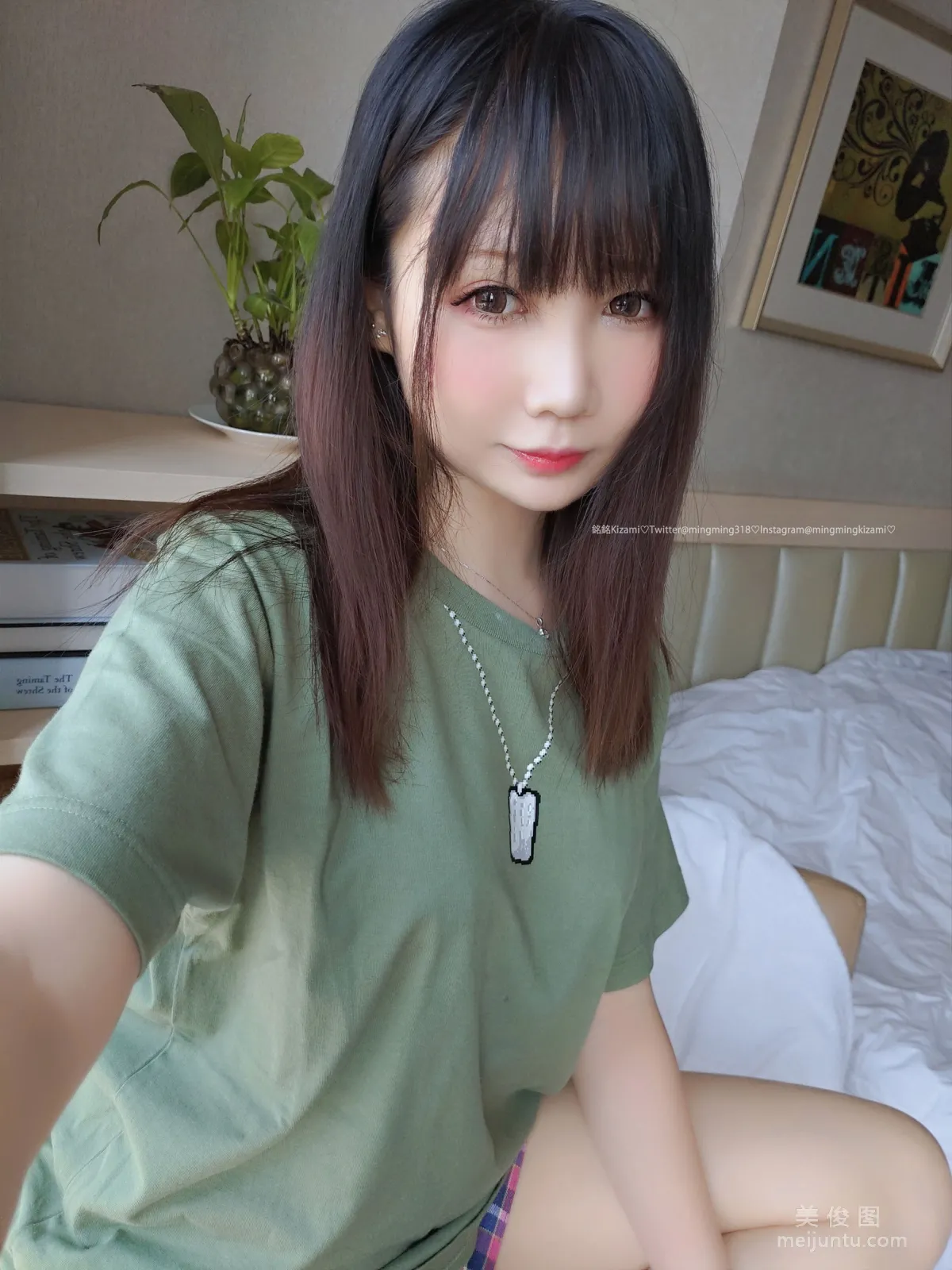 銘銘Kizami 《自撮りVol.018 居家小可爱》 写真集65