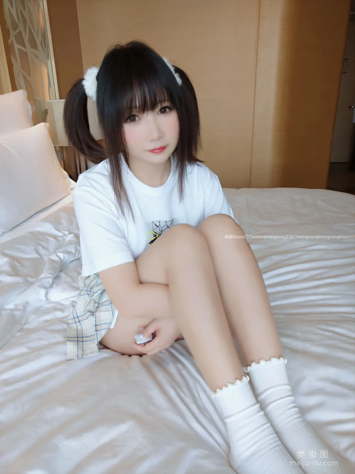 銘銘Kizami 《自撮りVol.018 居家小可爱》 写真集21