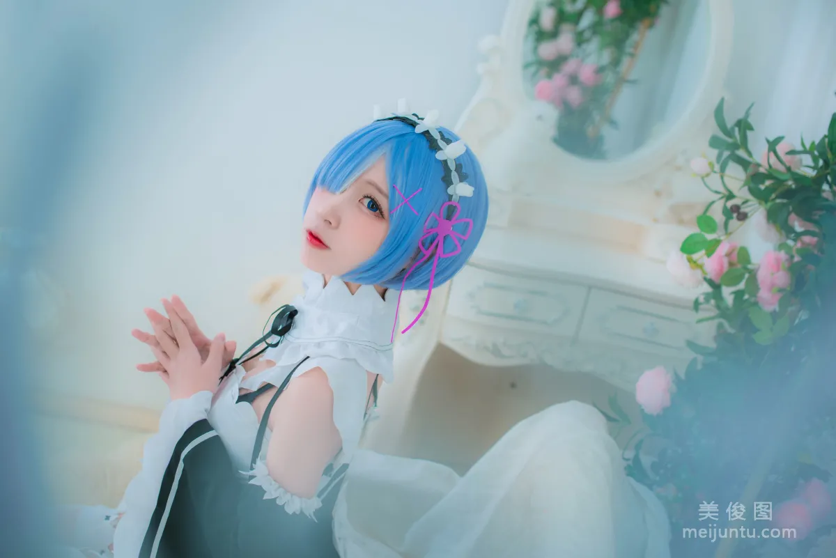 网红Coser二佐Nisa 《蕾姆女仆》 写真集9