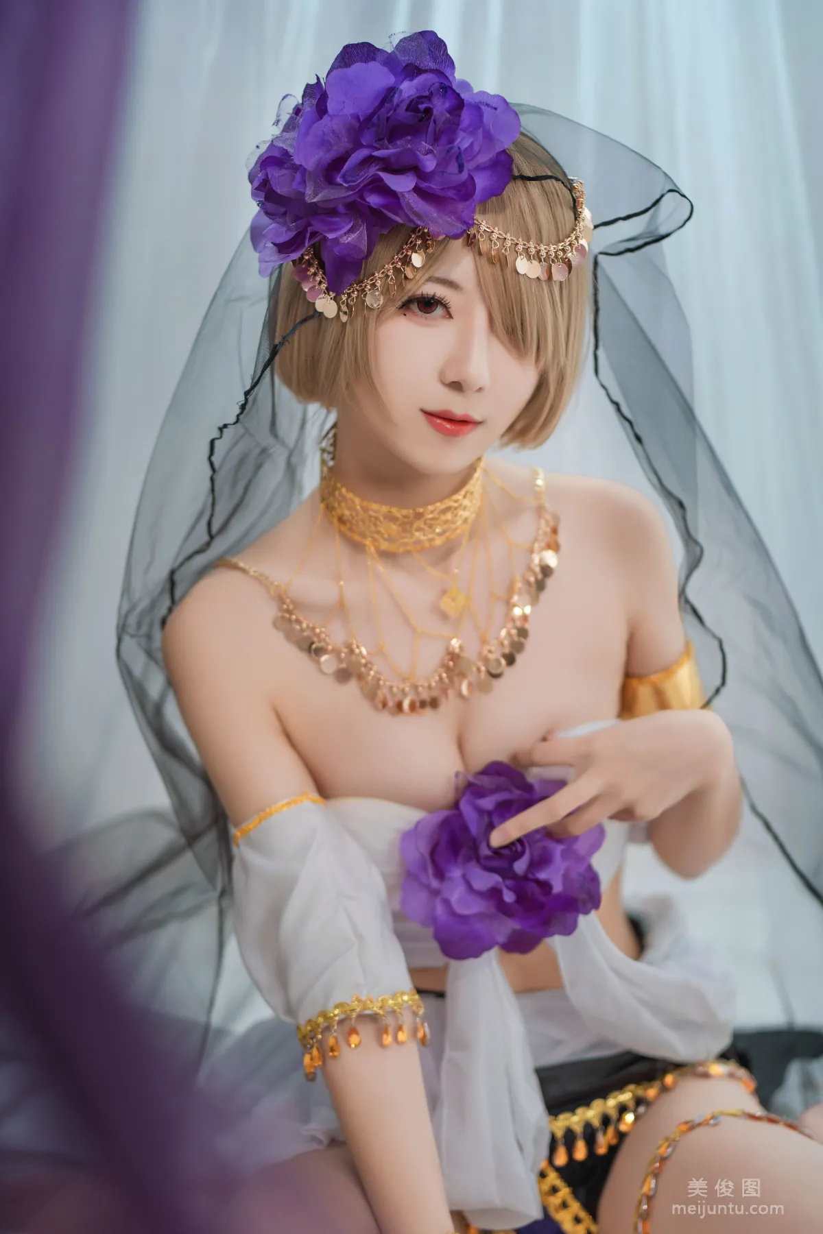 [美女Coser] 弥音音ww 《舞娘》 写真集14