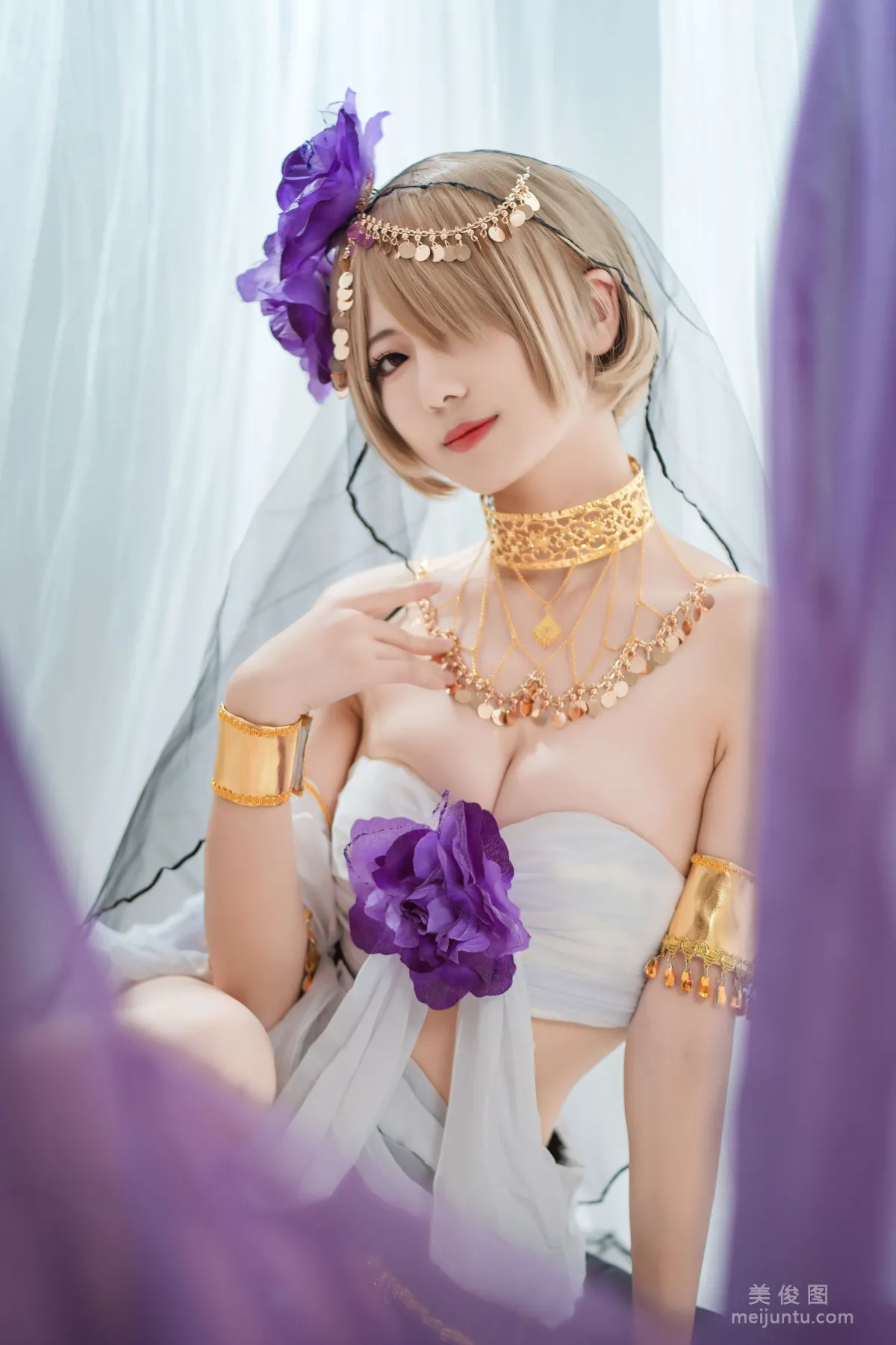 [美女Coser] 弥音音ww 《舞娘》 写真集5