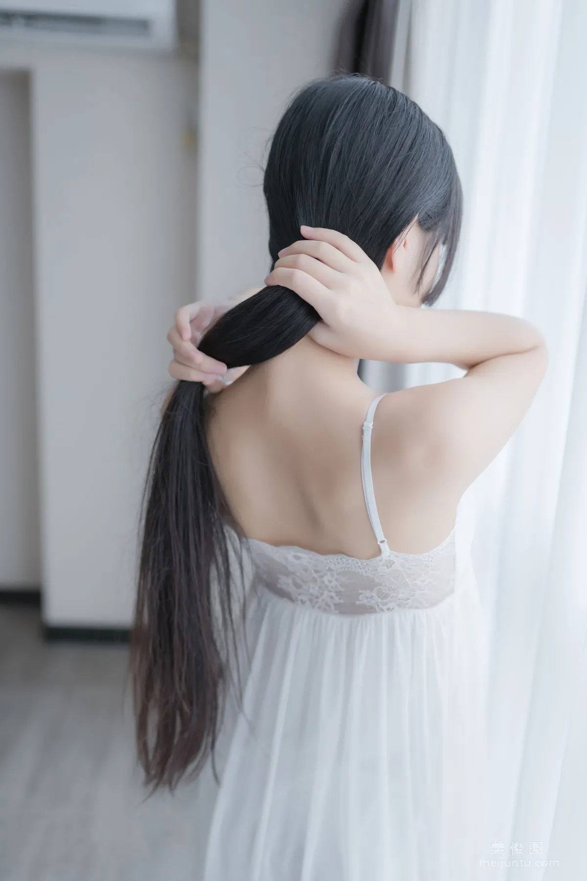 [Beauty Coser] Mengyaer o0, White Private Shoot Photo Set photo 24
