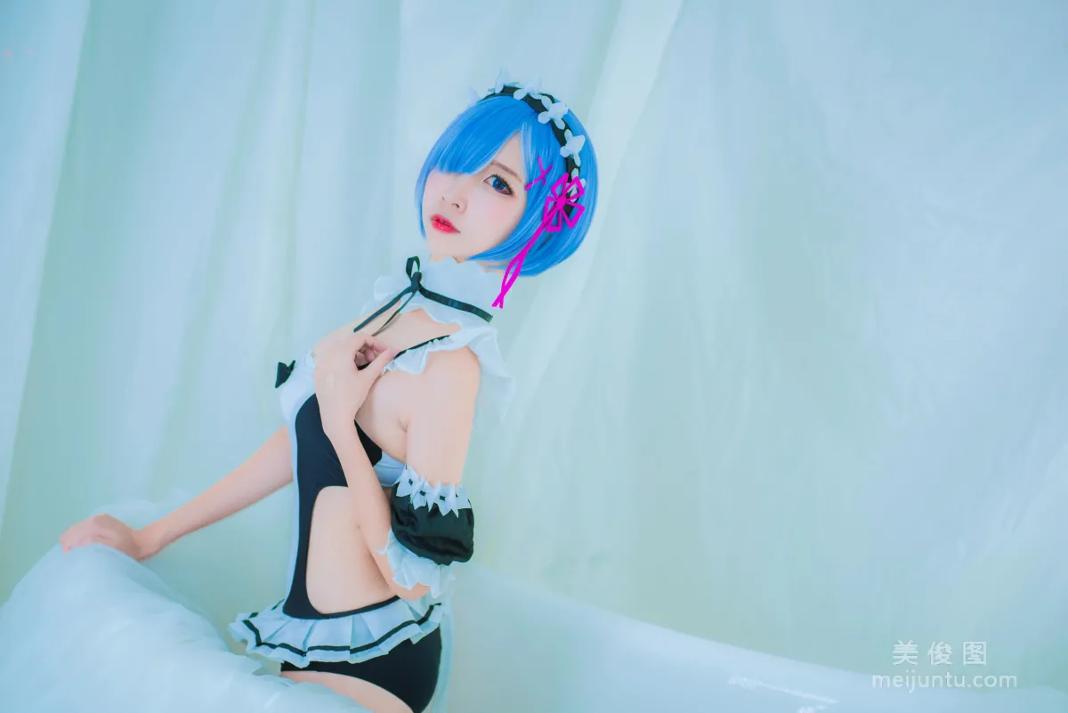 二佐Nisa 《蕾姆泳裝》 寫真集 9