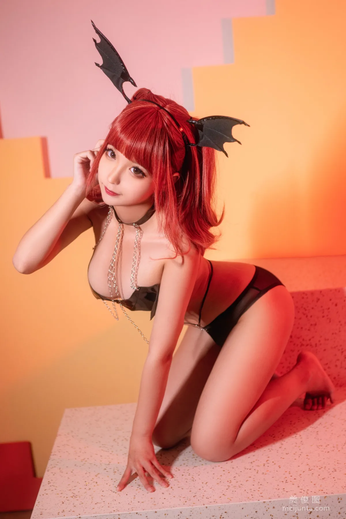 [美女Coser] 蠢沫沫 《惡魔》 寫真集 5