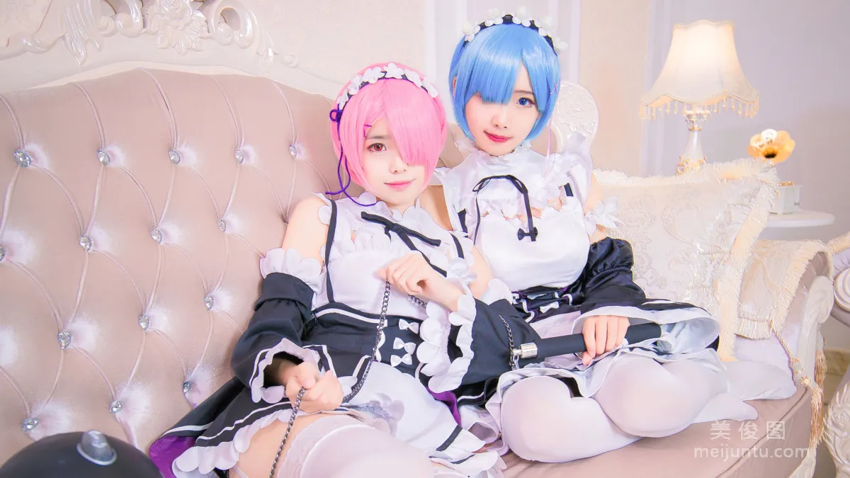 [Beauty Coser] Xiaoye Meizi w "Ram Rem (Ram, Rem)" Photo Set photo 22