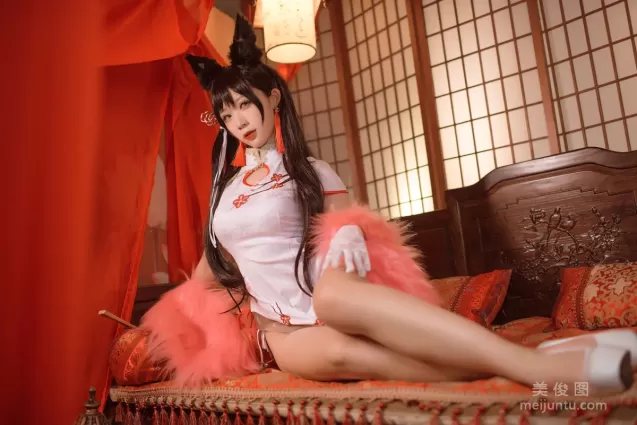 [美女Coser] 櫻落醬w 《愛宕新春旗袍》 寫真集