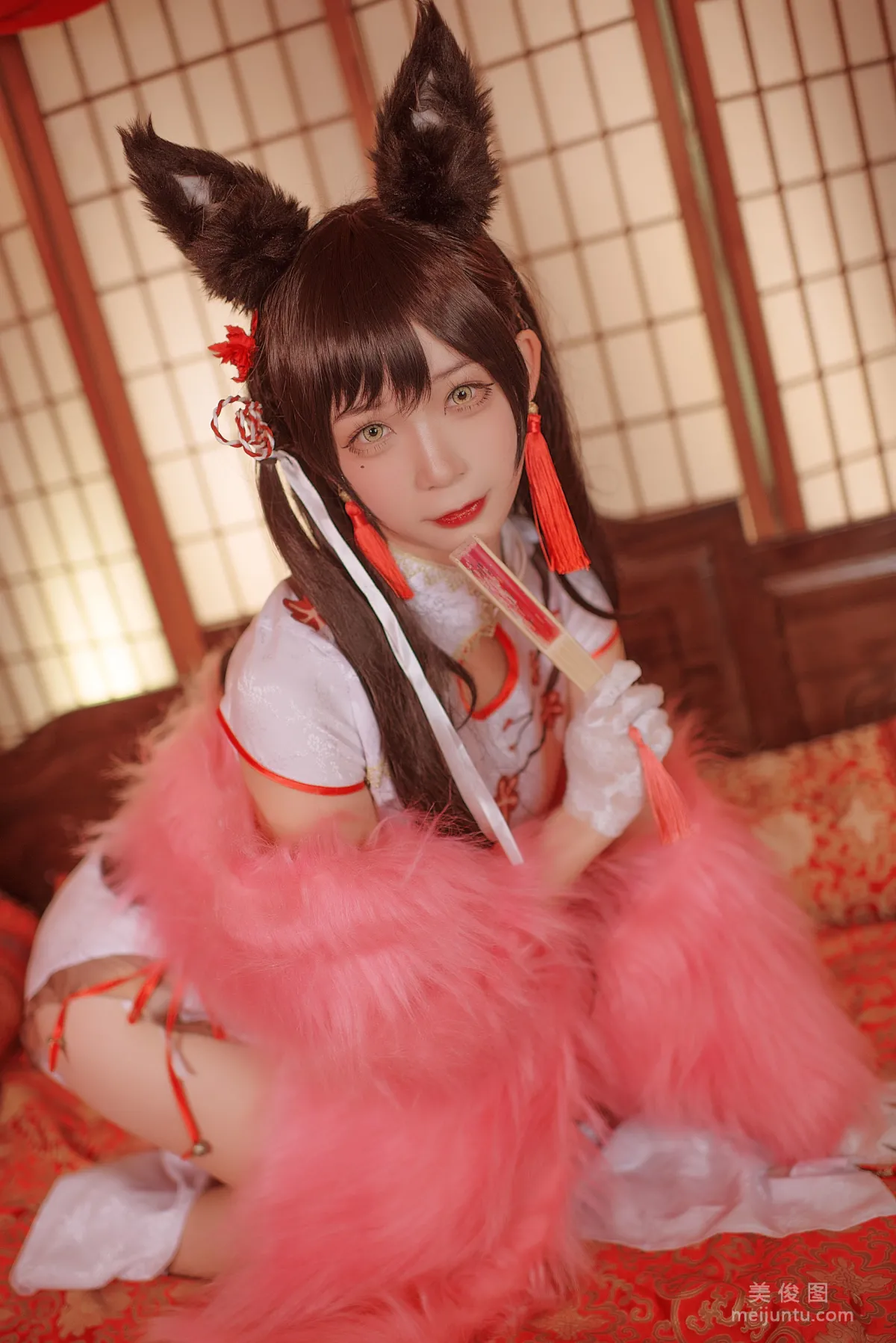 [Beauty Coser] Yingluojiang w, Atago New Year Cheongsam Photo Set photo 5