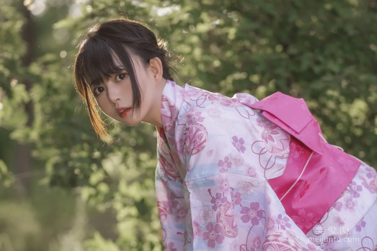 [Coser Beauty] Heimaomao OvO Kimono Super Evolution Photo Set photo 3