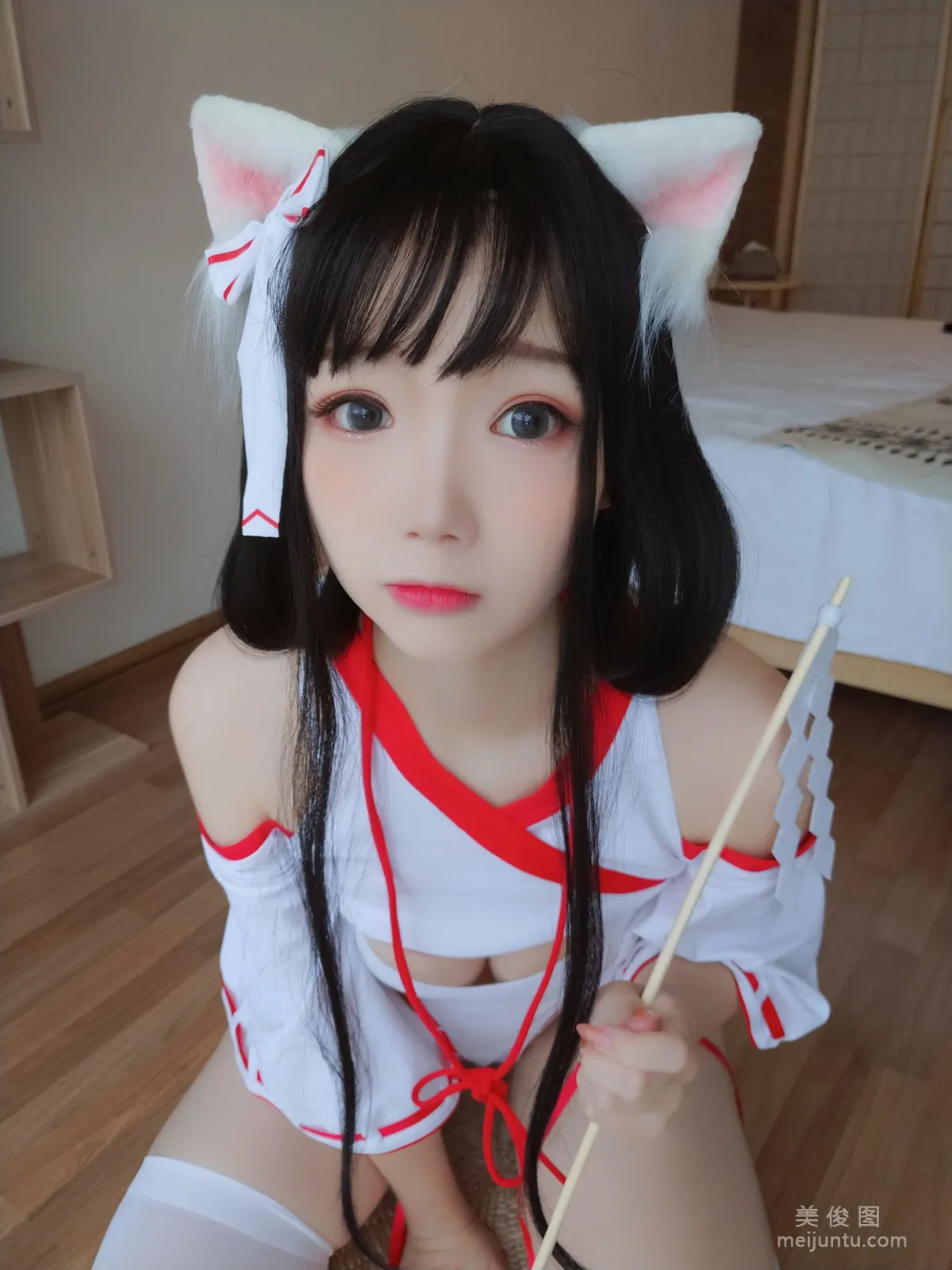 [Web Idols Coser] Xueqing Astra "Shrine Cat" Photo Set photo 66