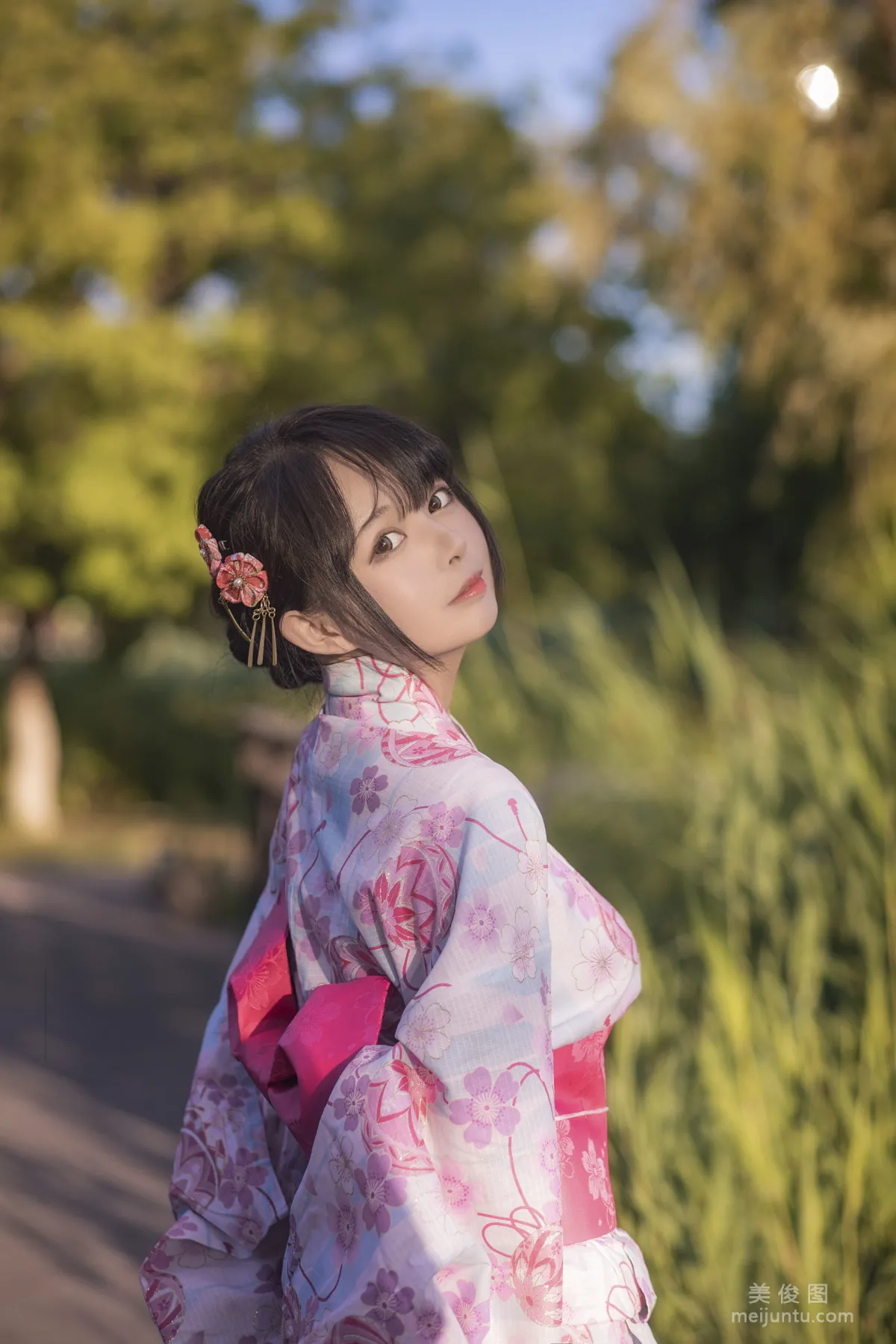 [Coser Beauty] Heimaomao OvO Kimono Super Evolution Photo Set photo 8
