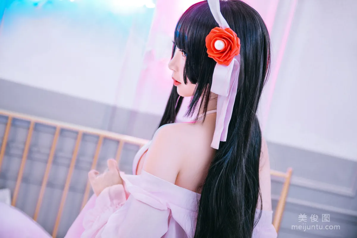 [美女Coser] 面饼仙儿 《鲟睡衣》 写真集17