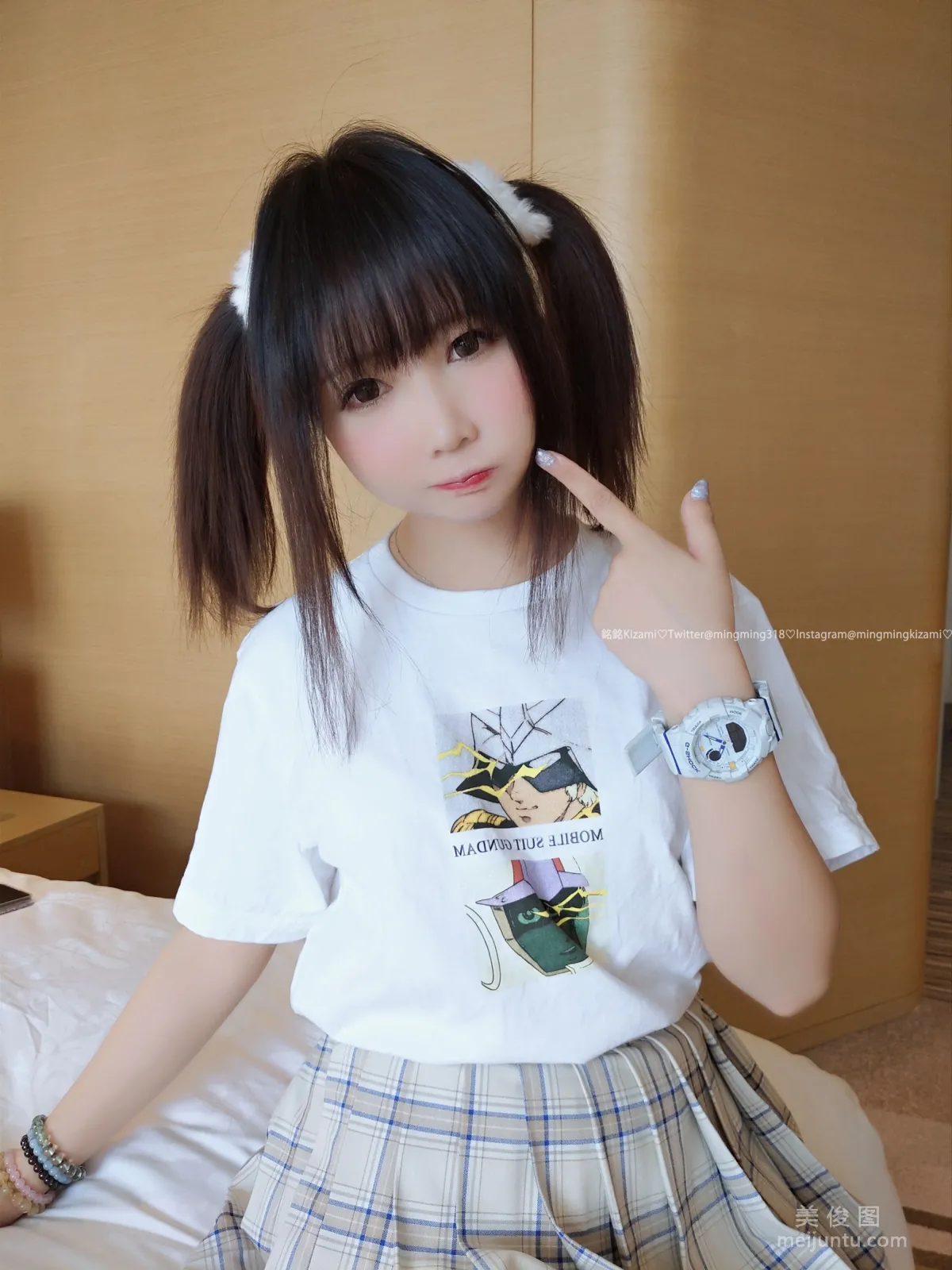 銘銘Kizami 《自撮りVol.018 居家小可爱》 写真集5