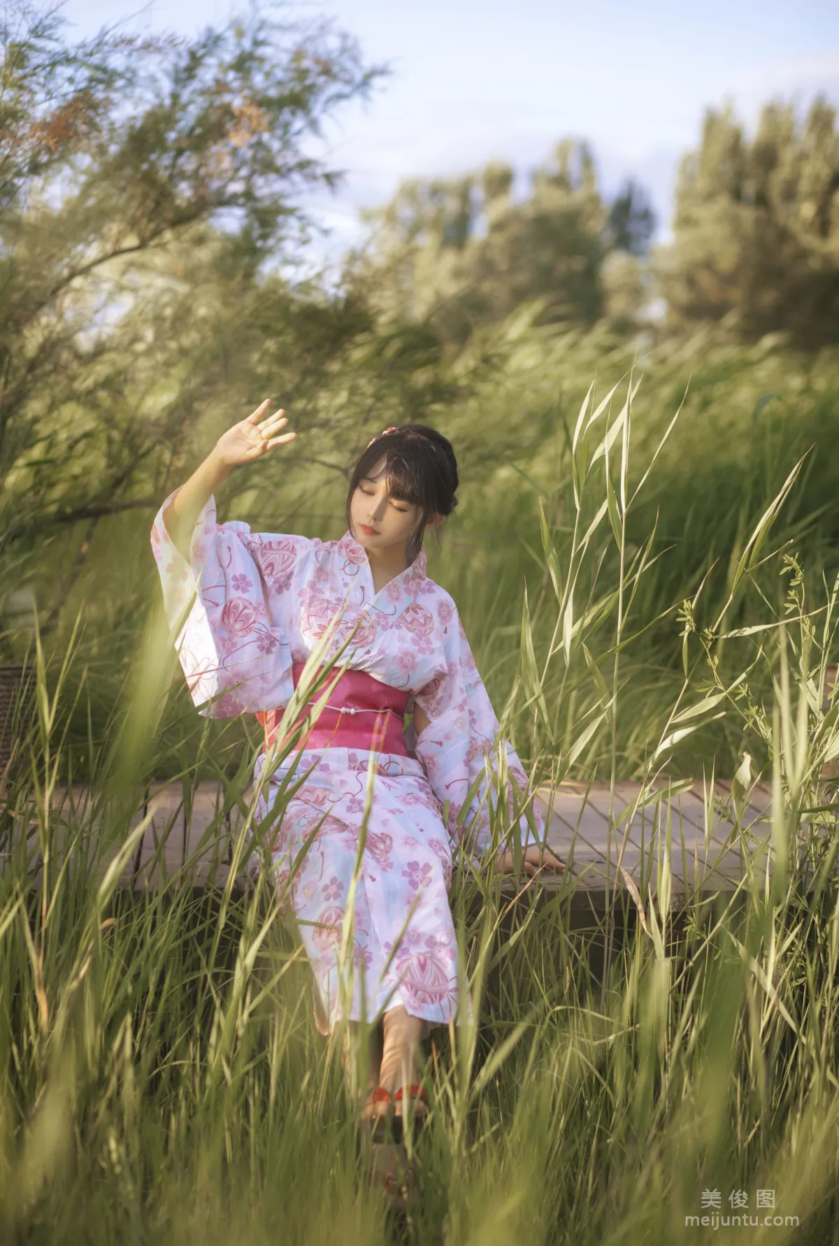 [Coser Beauty] Heimaomao OvO Kimono Super Evolution Photo Set photo 7