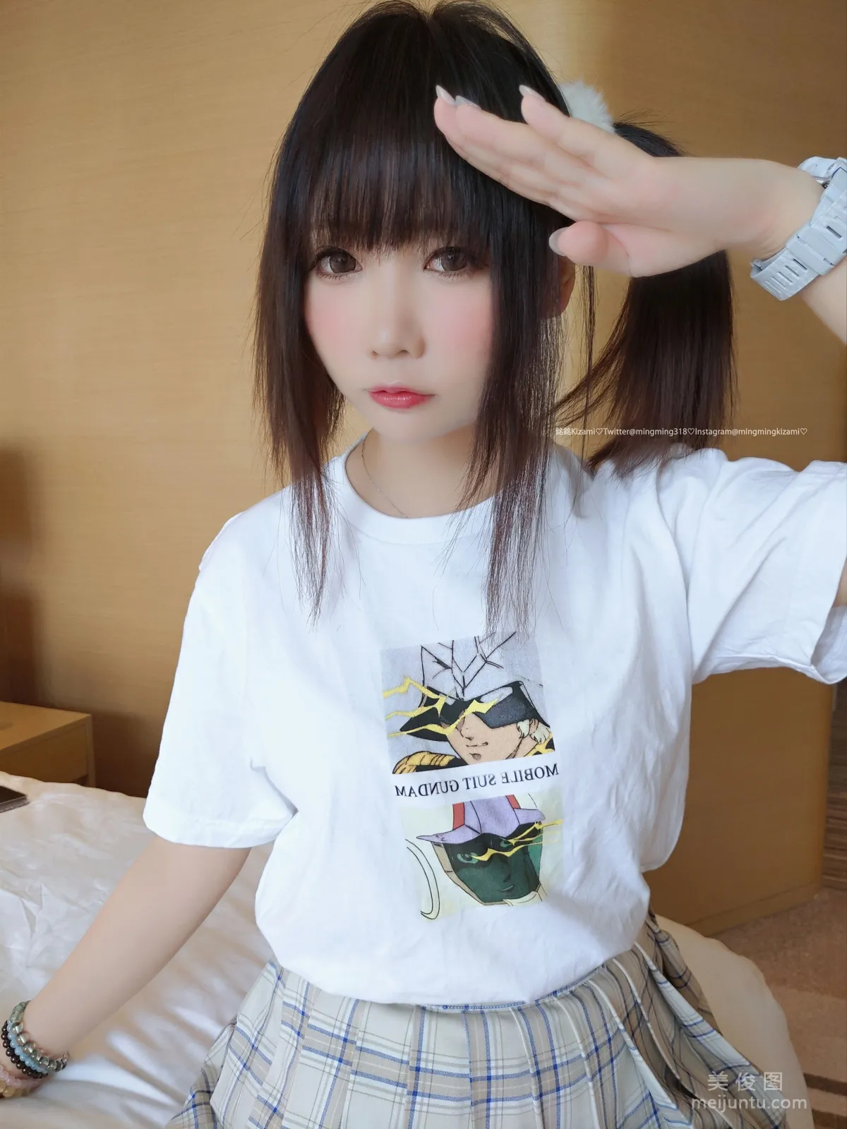 銘銘Kizami 《自撮りVol.018 居家小可爱》 写真集8