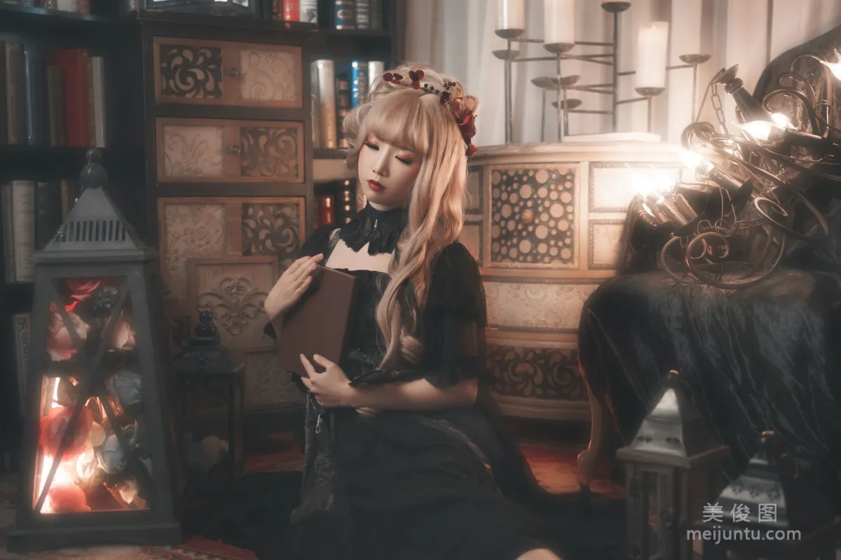 [美女Coser] 面饼仙儿 《十六夜颂歌》 写真集9