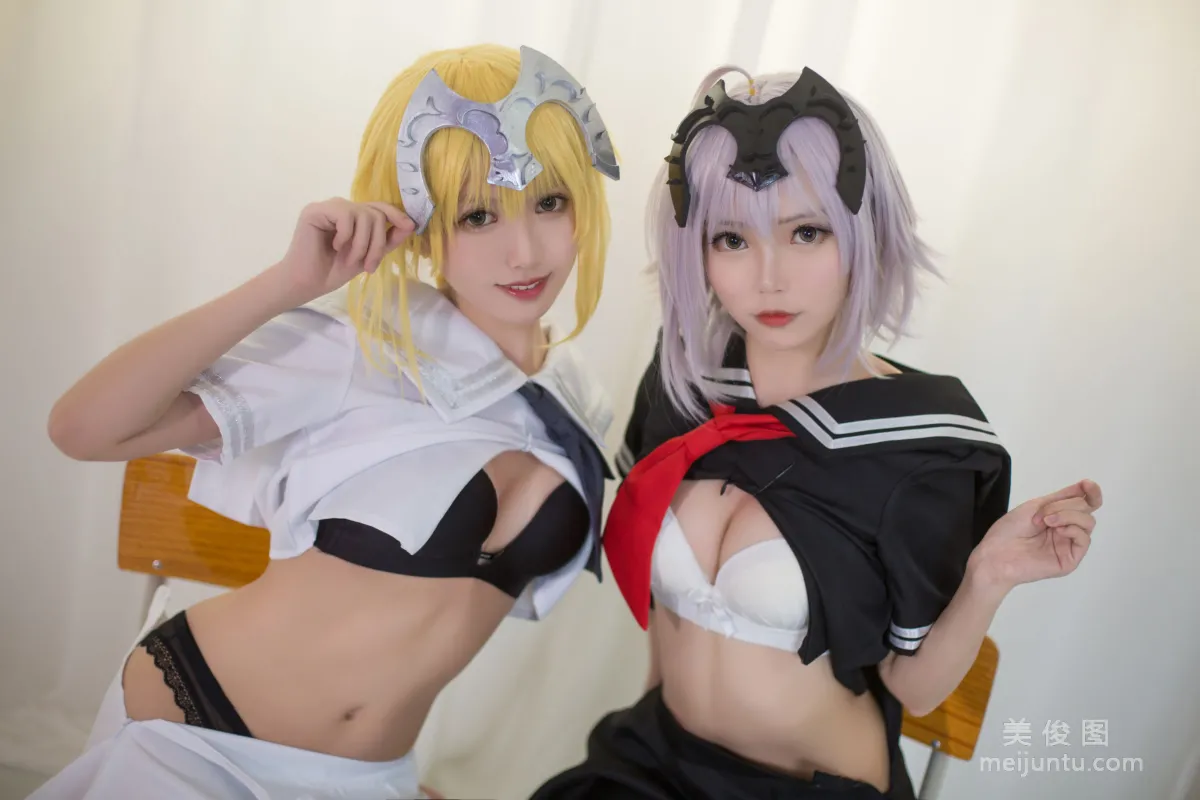 鳗鱼霏儿&大肉丸Amiee 《贞德》 写真集22