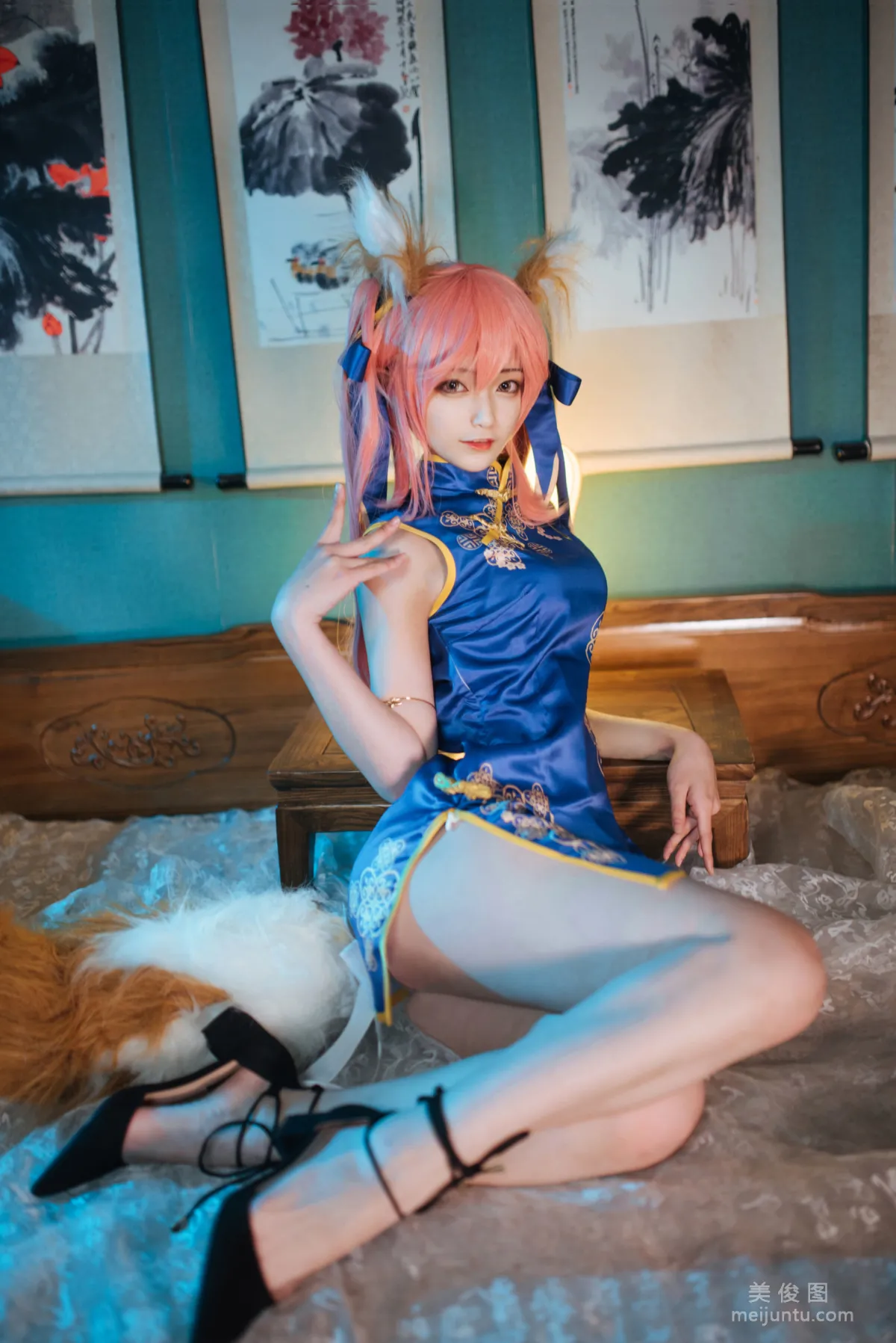 Tieban Shaogui Wu w 'Tamamo no Mae Cheongsam' Photo Set photo 11