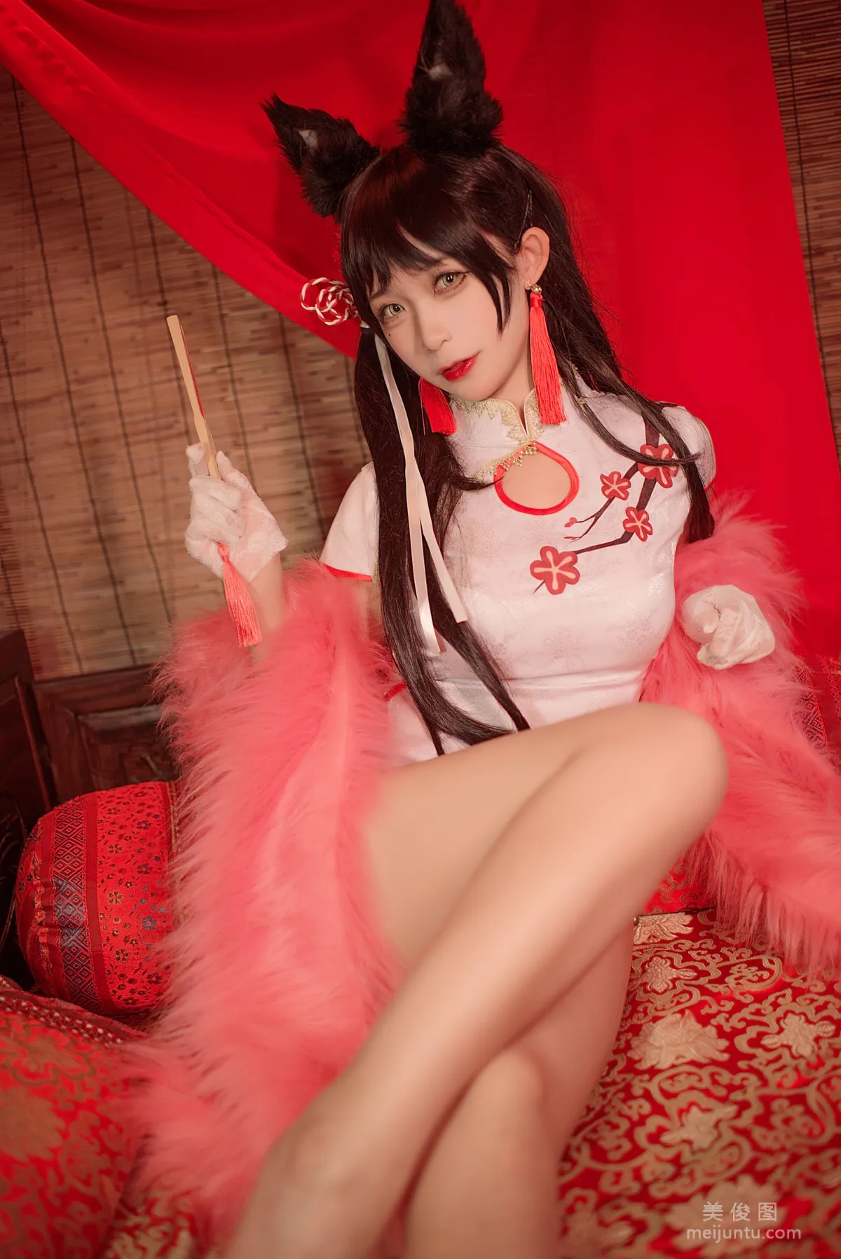 [Beauty Coser] Yingluojiang w, Atago New Year Cheongsam Photo Set photo 8