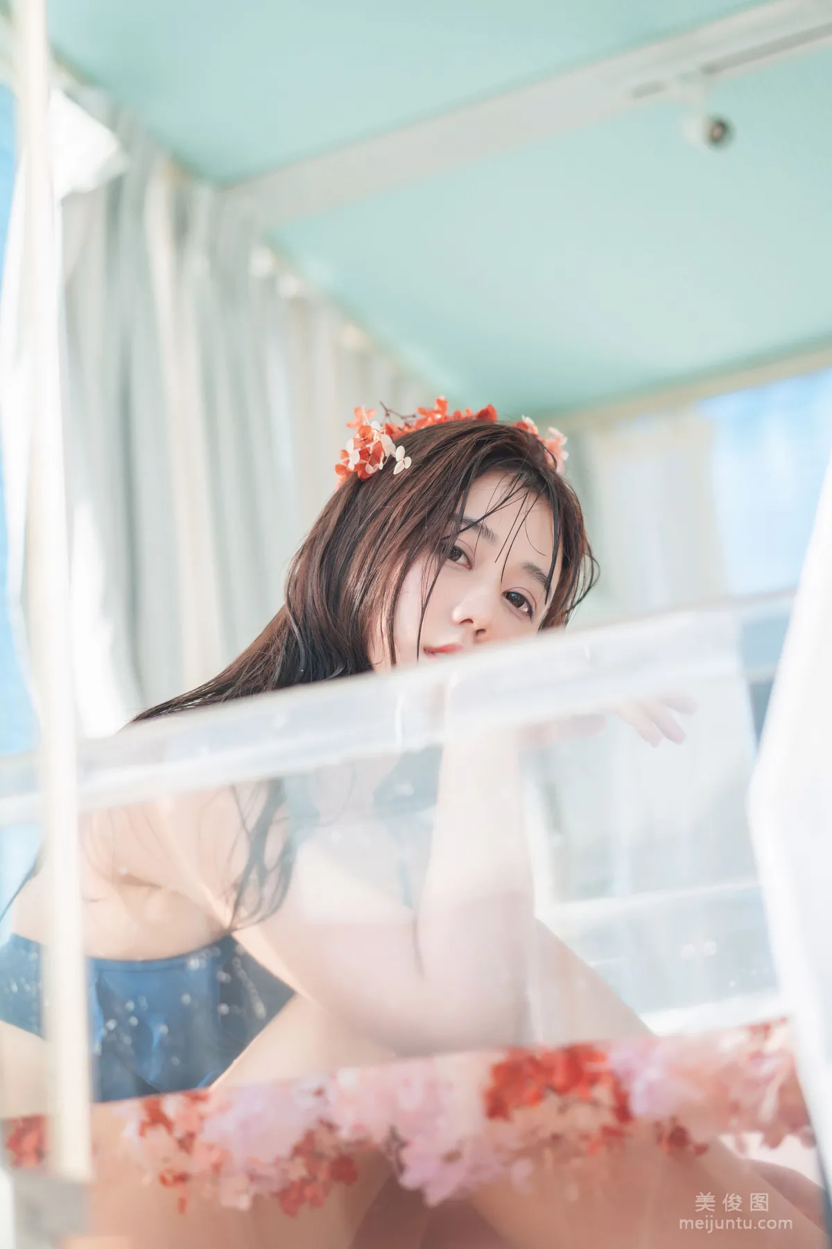COS Girl Jing Jiang, Elopement Swimwear, Photo Set photo 6