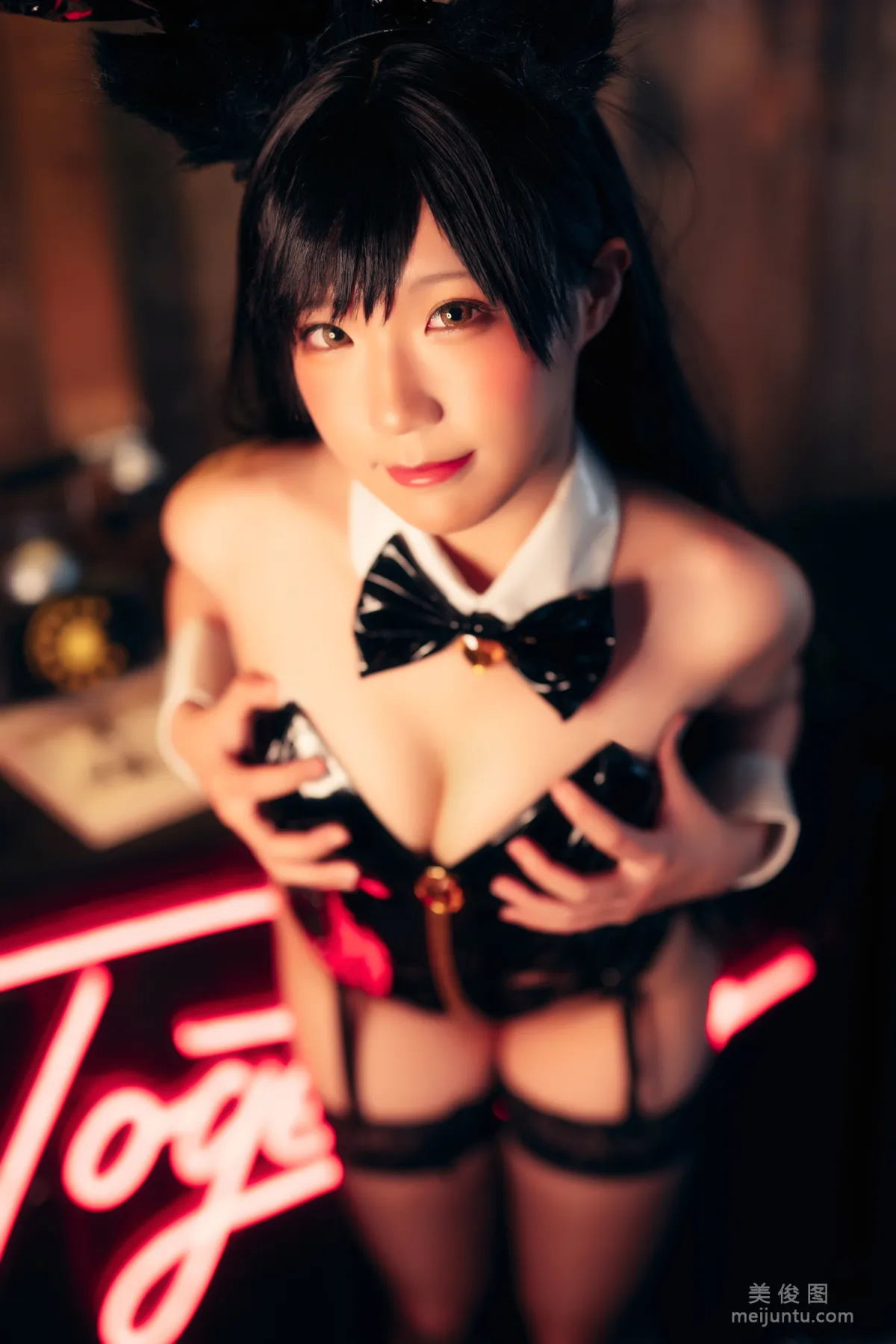 [Coser美女] Mime彌美 《Azurlane Atago BUNNY ver》 寫真集 18