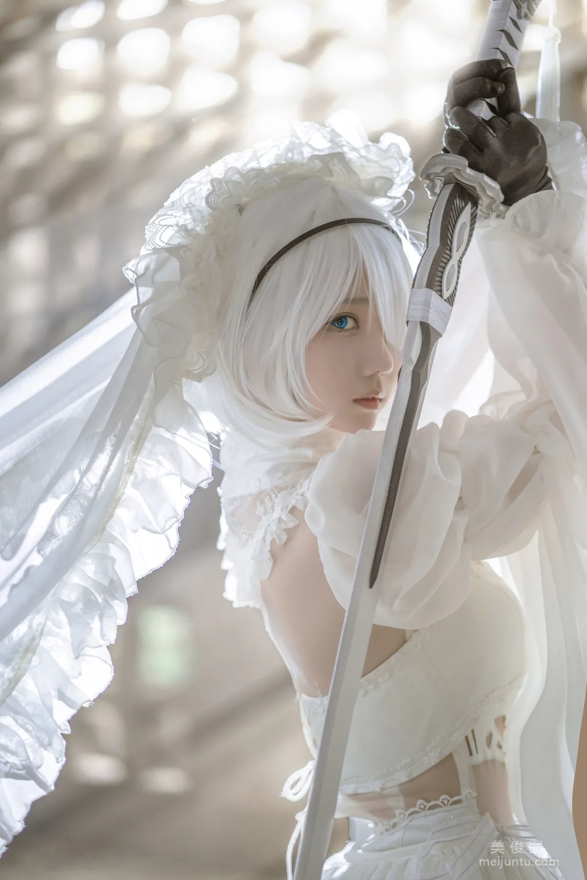 姬鏡醬 《2B白色婚紗》 寫真集 3