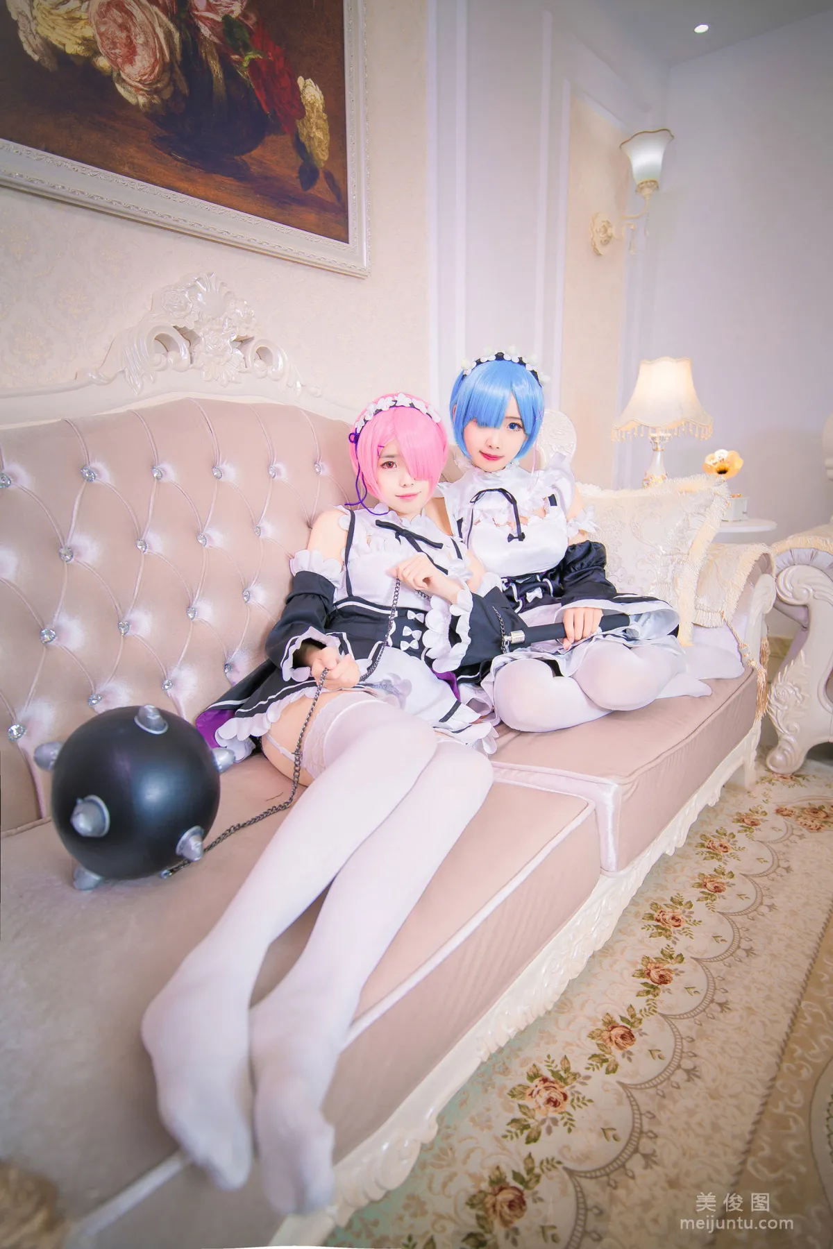 [Beauty Coser] Xiaoye Meizi w "Ram Rem (Ram, Rem)" Photo Set photo 3