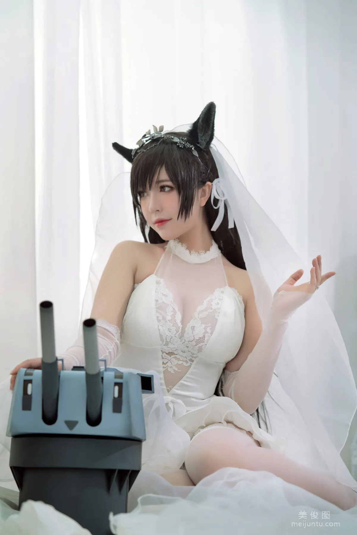 [美女Coser] 半半子 《愛宕花嫁》 寫真集 4