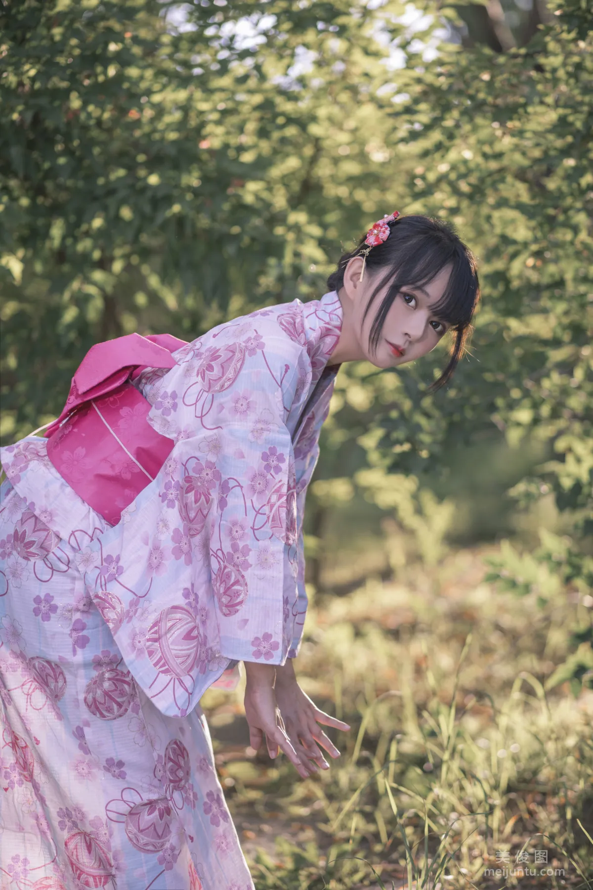 [Coser Beauty] Heimaomao OvO Kimono Super Evolution Photo Set photo 2