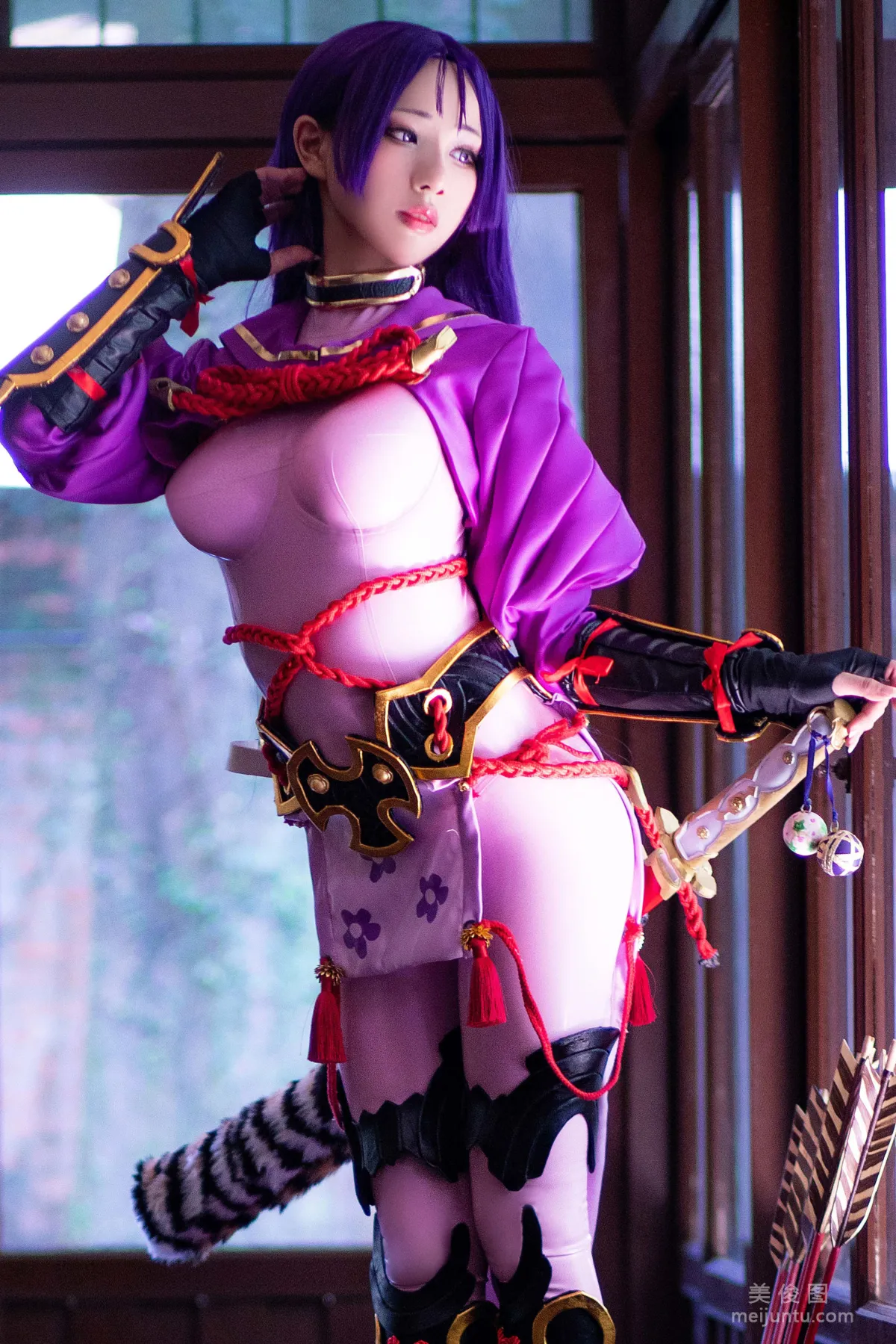 [Web Idols Coser] Yubo HaneAme, Minamoto no Yorimitsu, Photo Set photo 14