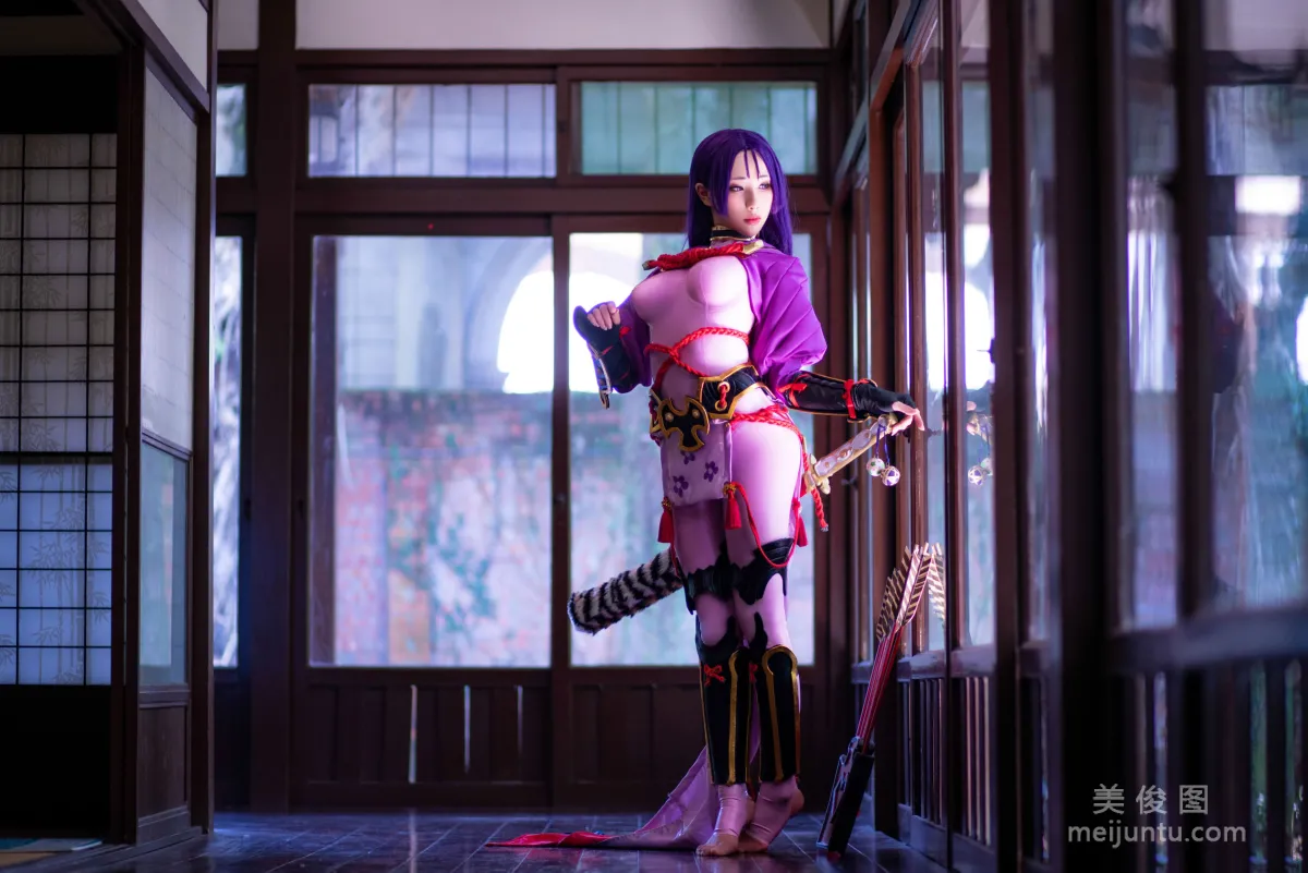 [Web Idols Coser] Yubo HaneAme, Minamoto no Yorimitsu, Photo Set photo 11