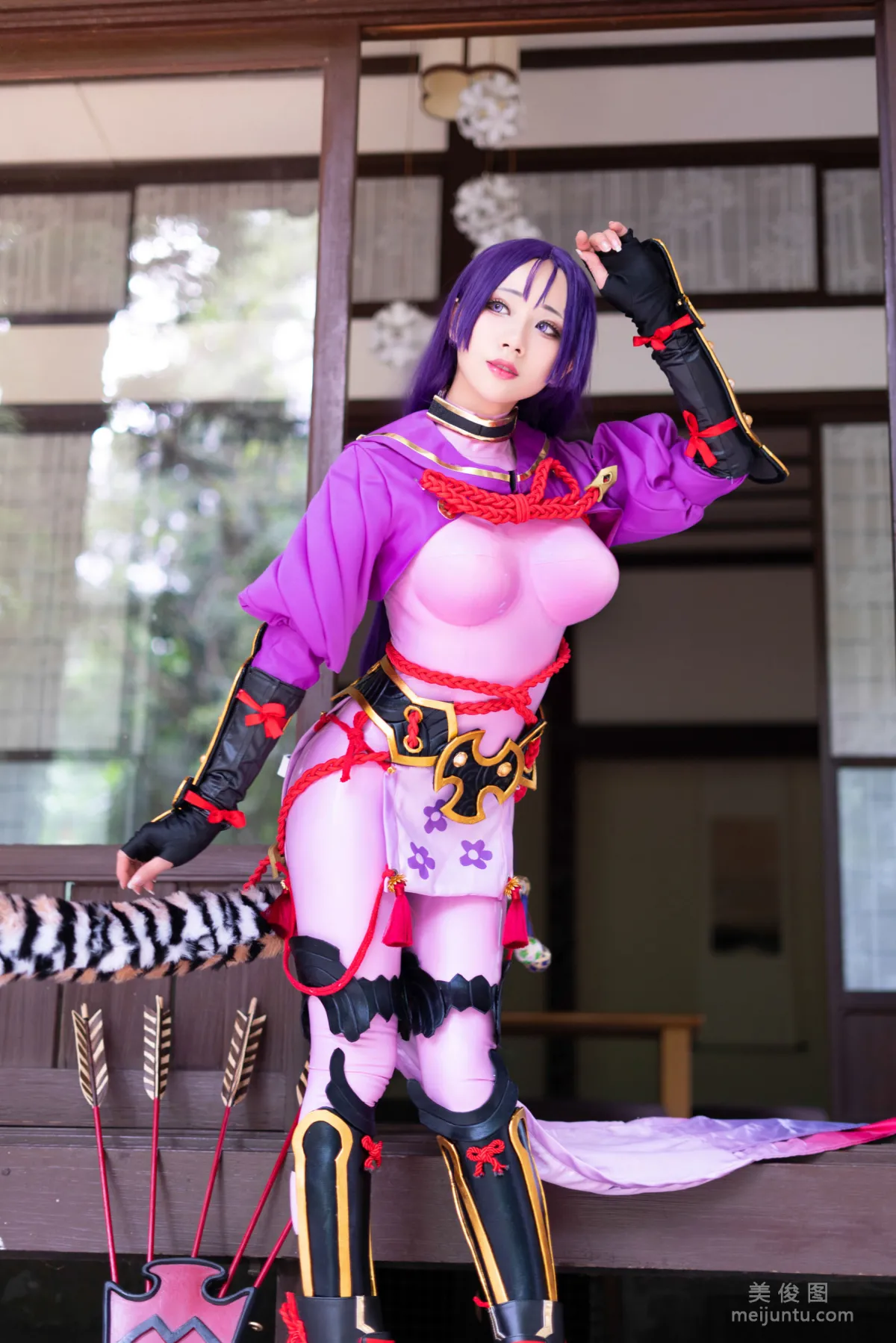 [Web Idols Coser] Yubo HaneAme, Minamoto no Yorimitsu, Photo Set photo 20