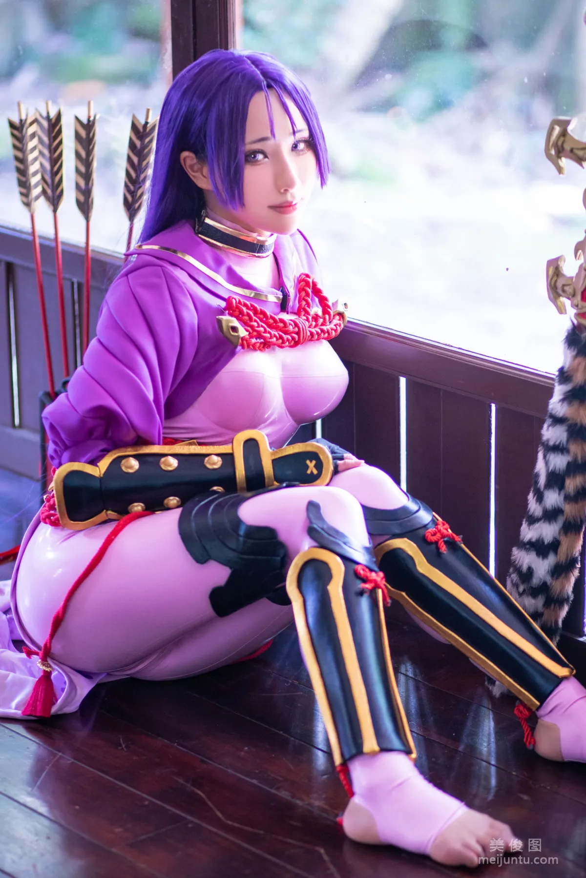 [Web Idols Coser] Yubo HaneAme, Minamoto no Yorimitsu, Photo Set photo 19