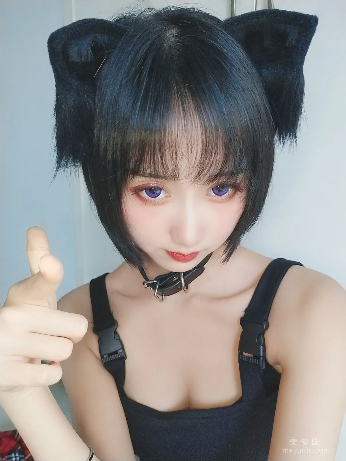 Girl Mu Mianmian OwO, Delinquent Cat Photo Set photo 15