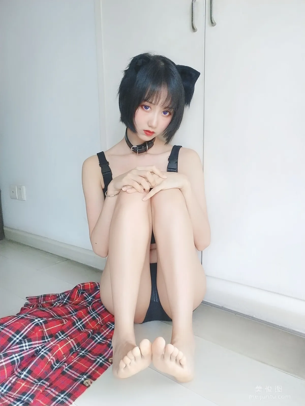 Girl Mu Mianmian OwO, Delinquent Cat Photo Set photo 11