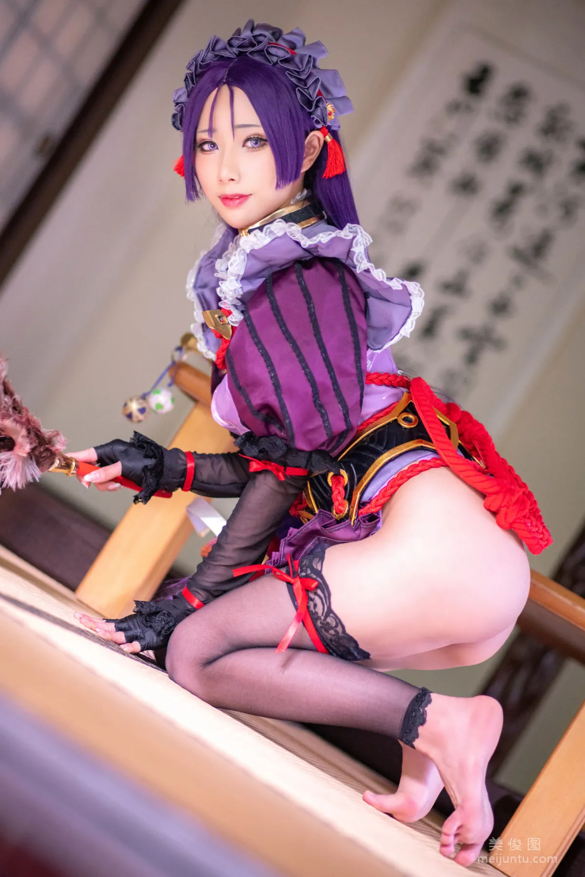 [Web Idols Coser] Yubo HaneAme, Minamoto no Yorimitsu, Photo Set photo 65