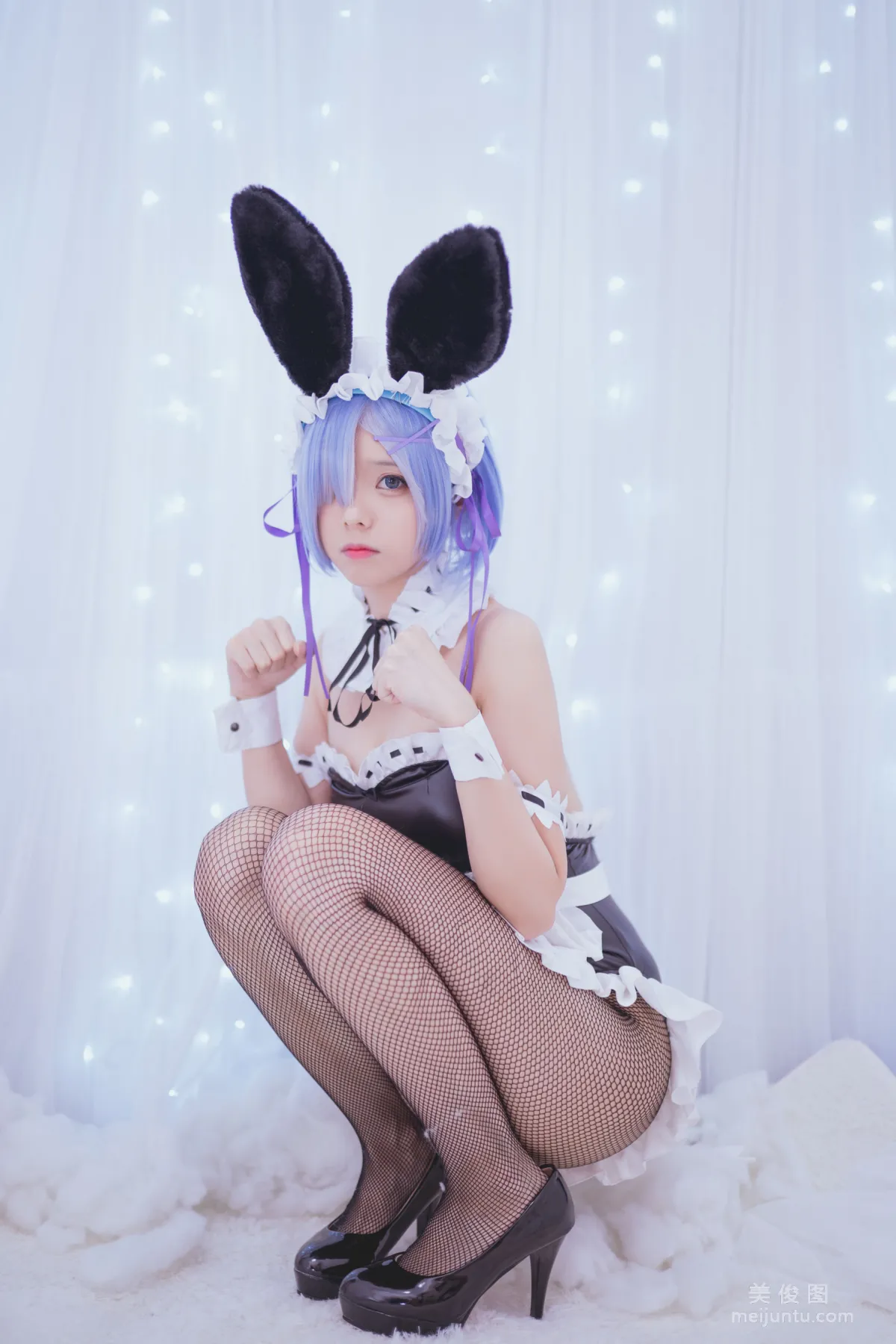 Xiaoye Meizi w, Rem Bunny Girl Photo Set photo 15