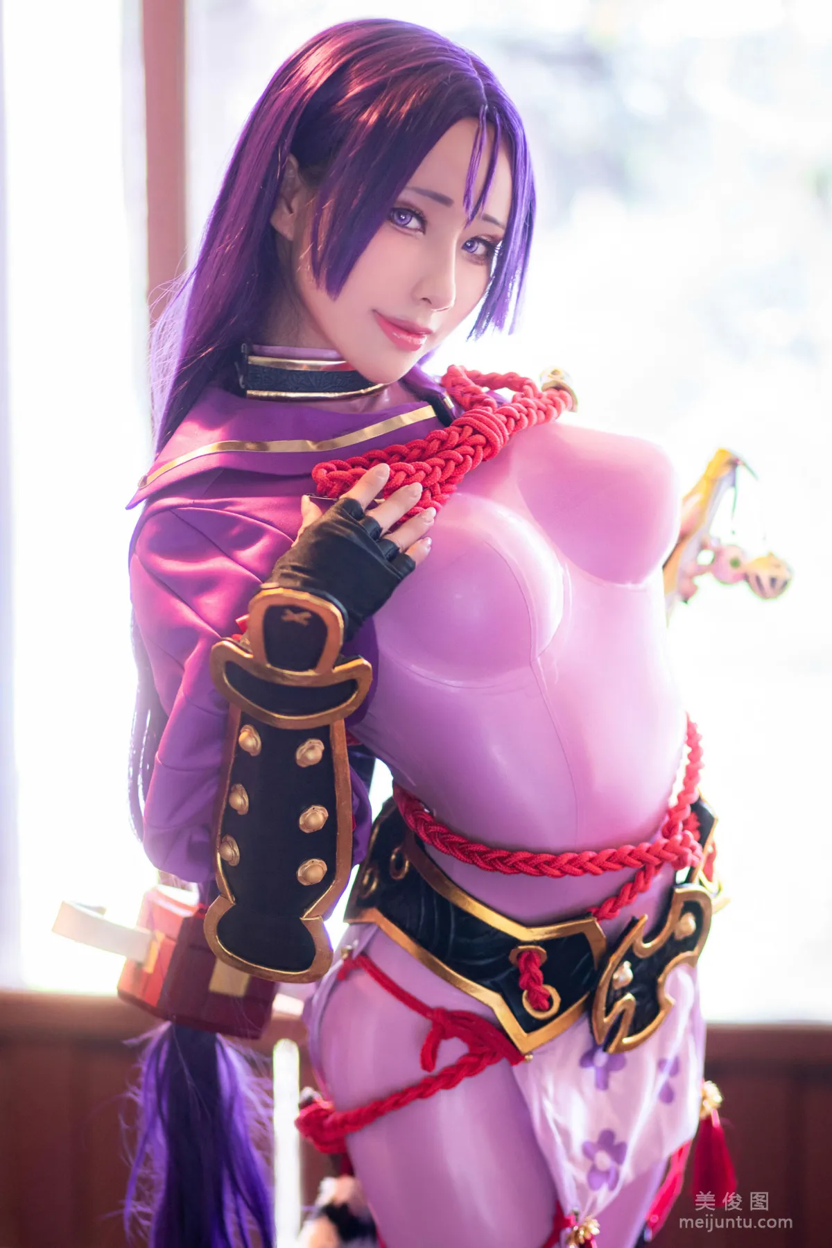 [Web Idols Coser] Yubo HaneAme, Minamoto no Yorimitsu, Photo Set photo 4