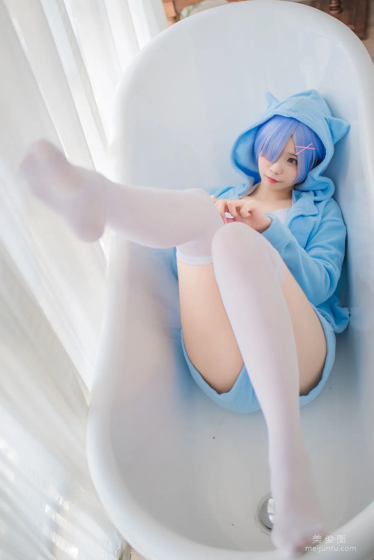 小野妹子w 《蕾姆 蓝色精灵》 写真集8