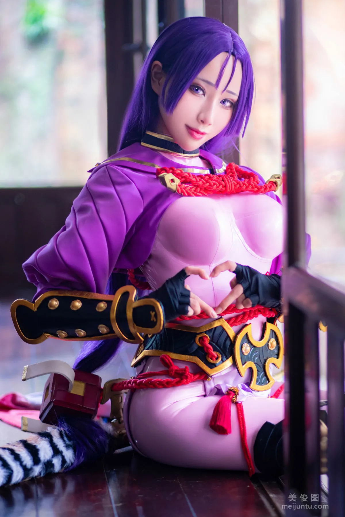 [Web Idols Coser] Yubo HaneAme, Minamoto no Yorimitsu, Photo Set photo 26