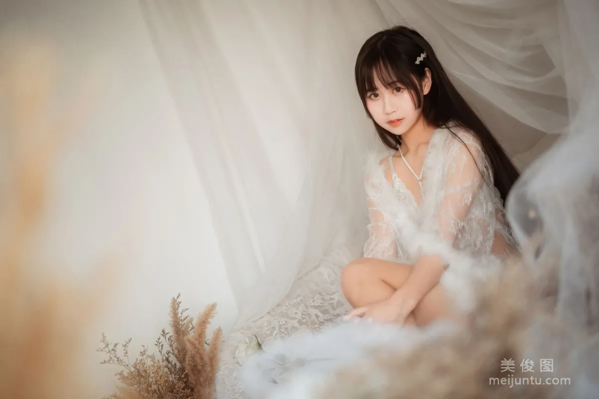 COS Beautiful Girl Mengyaer o0, Plush Underwear Photo Set photo 8